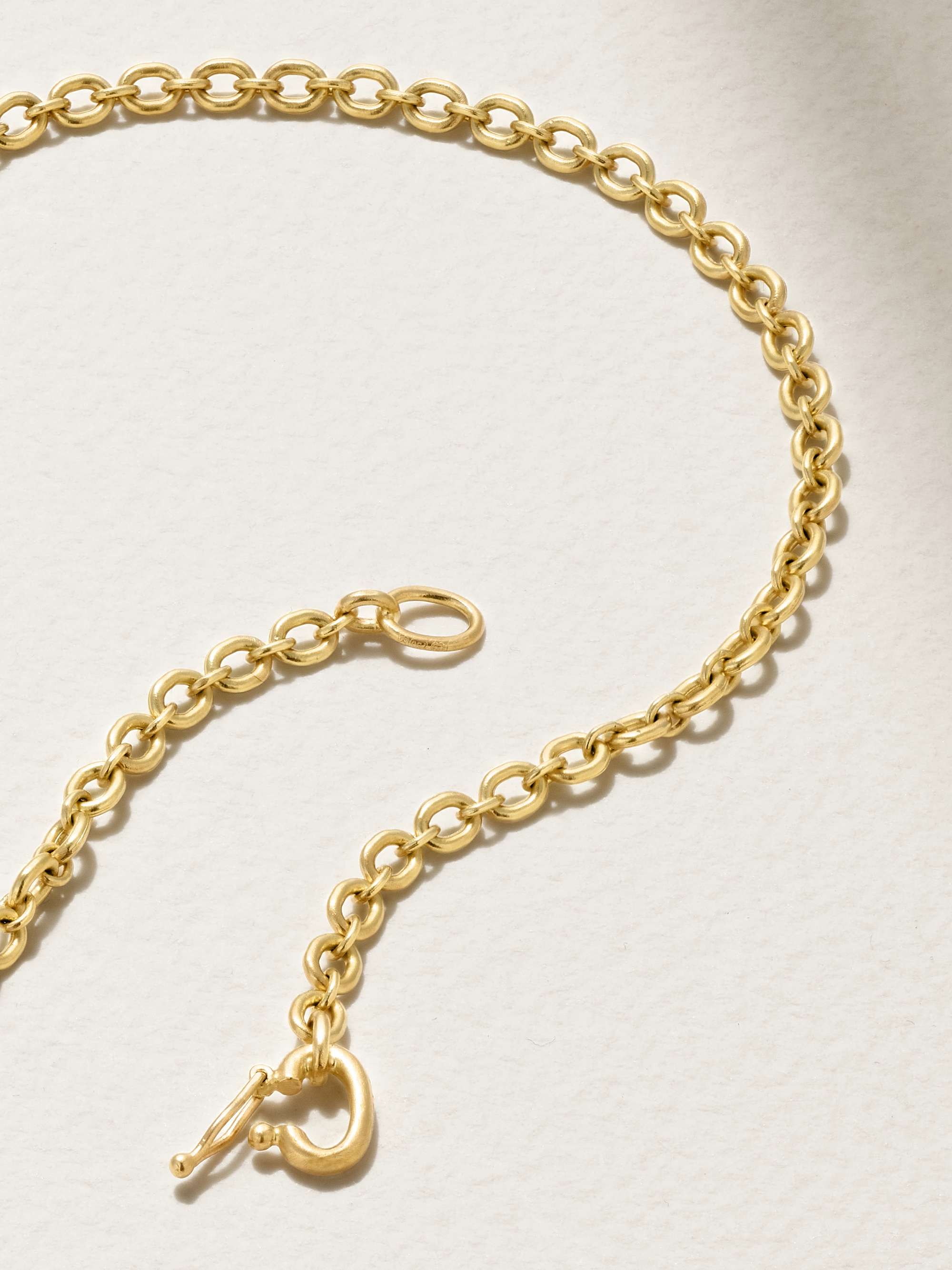 IRENE NEUWIRTH Classic 18-karat gold necklace