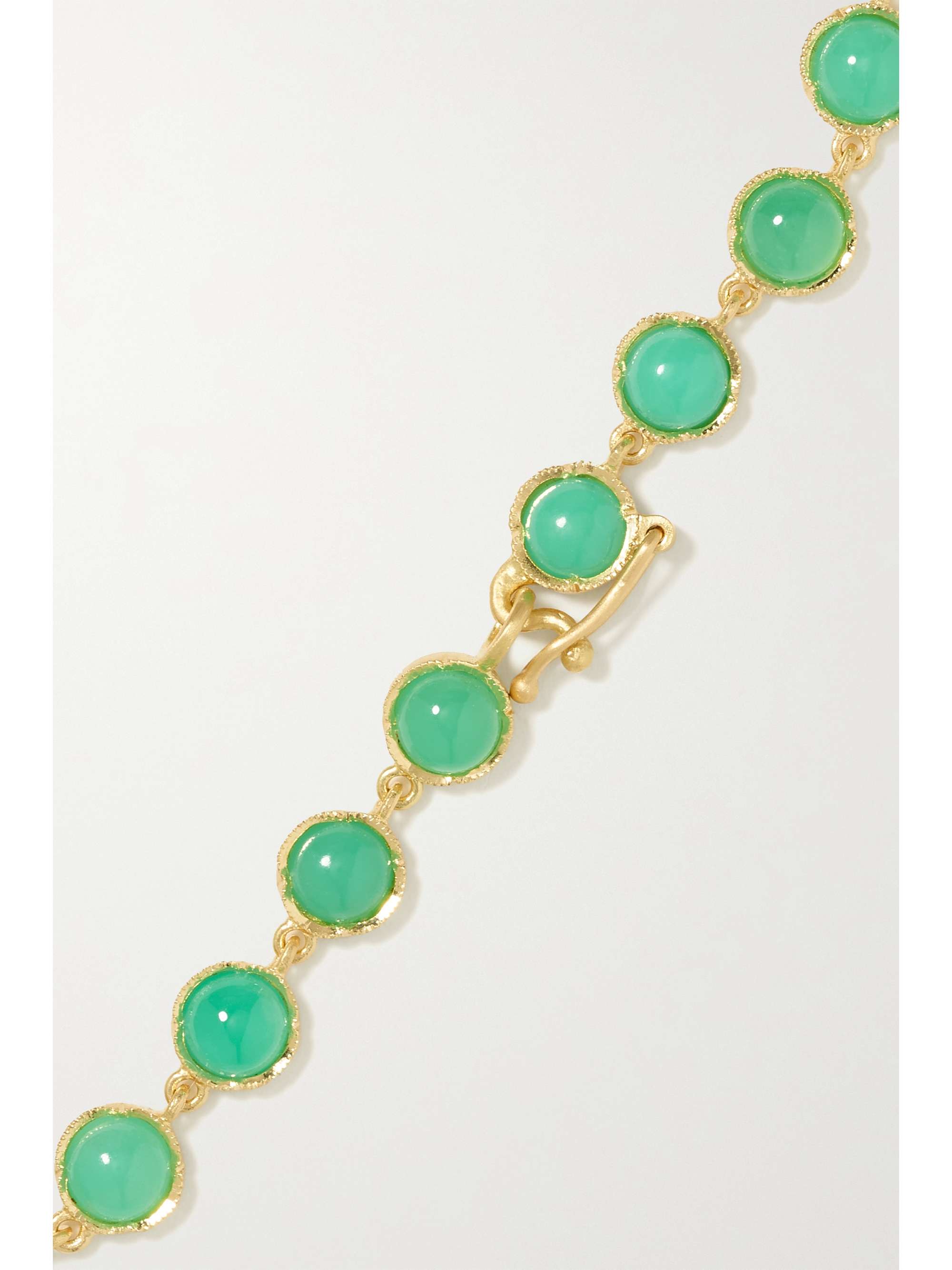 IRENE NEUWIRTH Classic 18-karat gold lapis lazuli bracelet