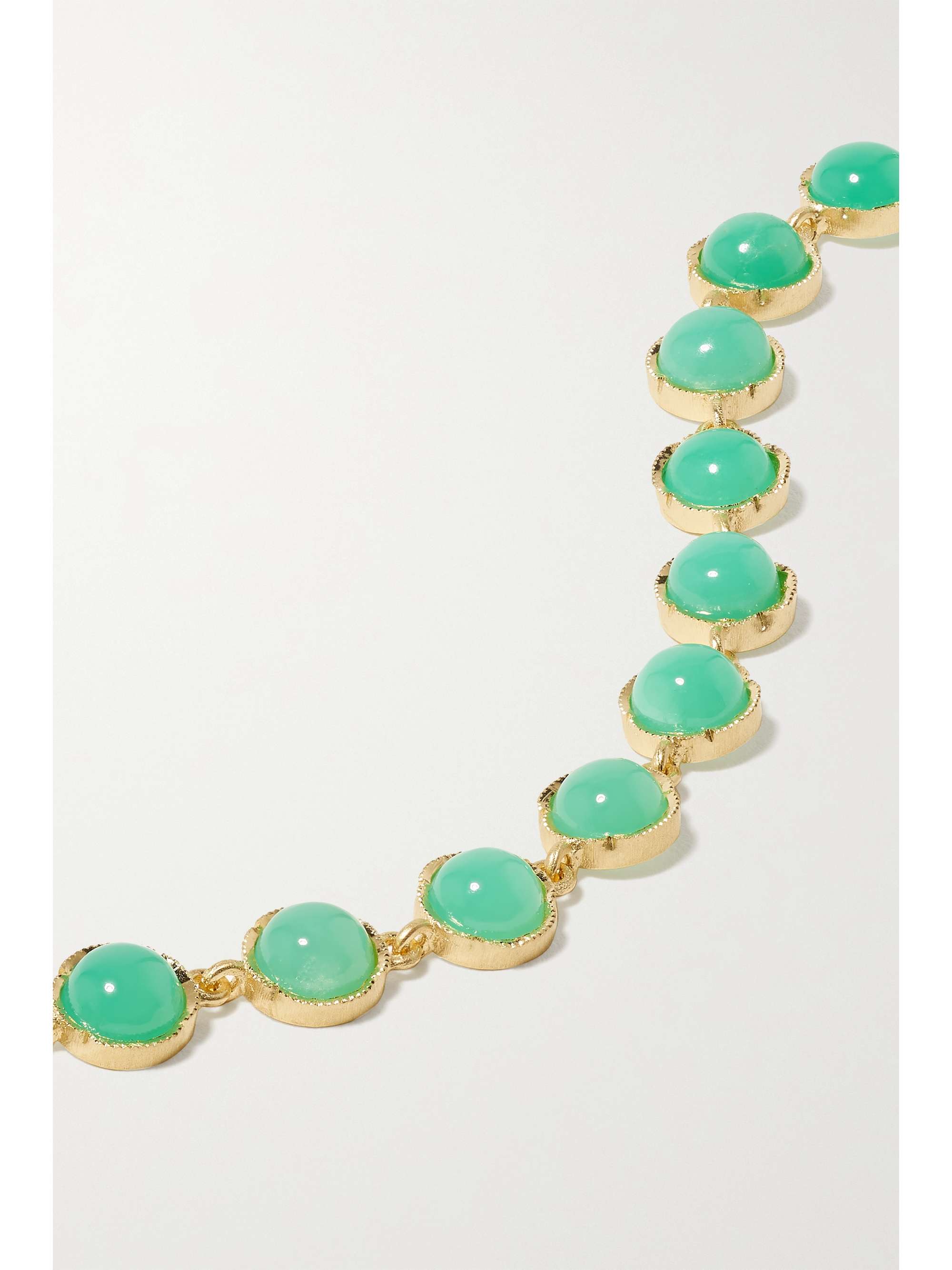 IRENE NEUWIRTH Classic 18-karat gold lapis lazuli bracelet