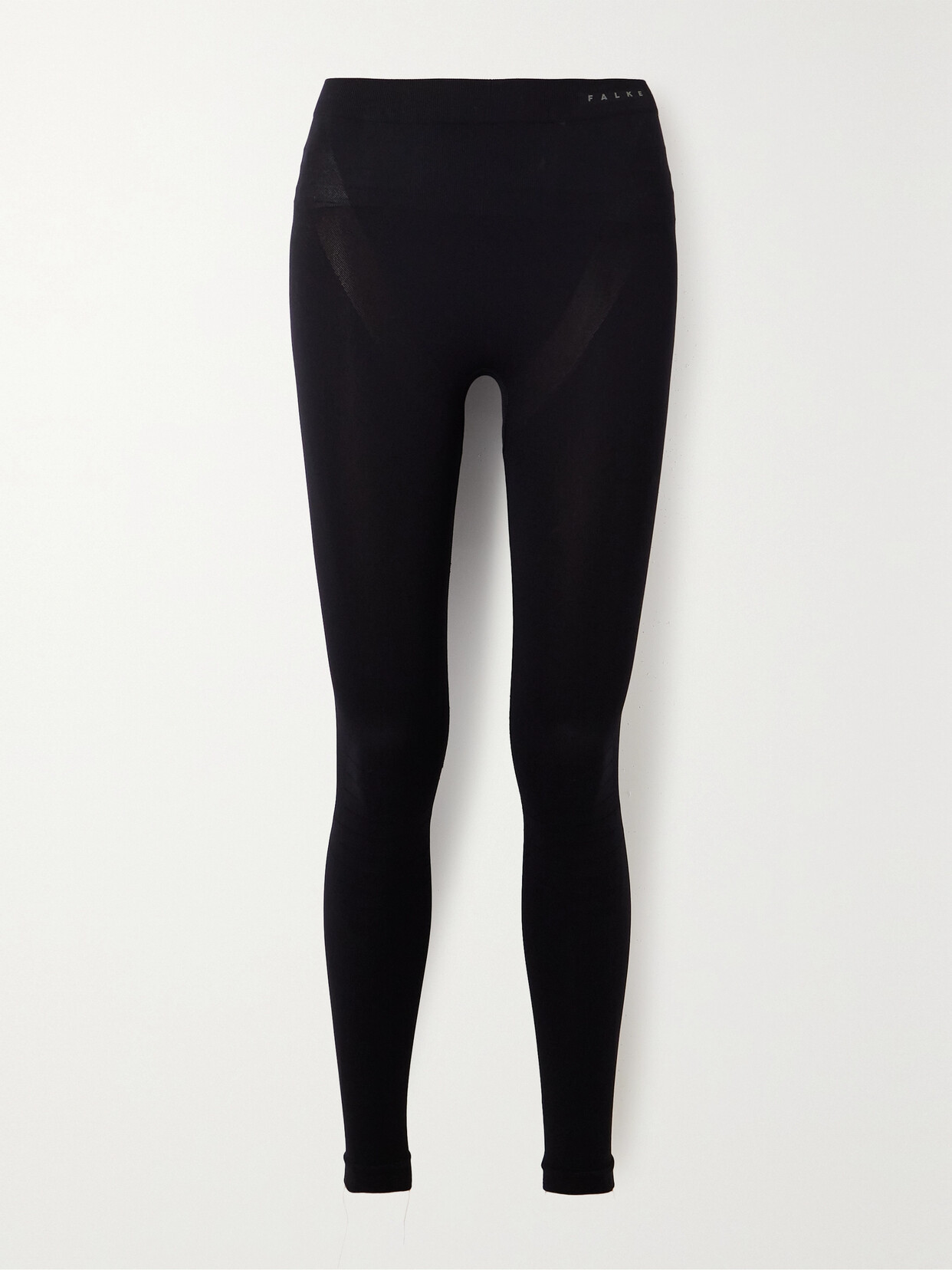 FALKE Ergonomic Sport System - Stretch-jersey Leggings - Black