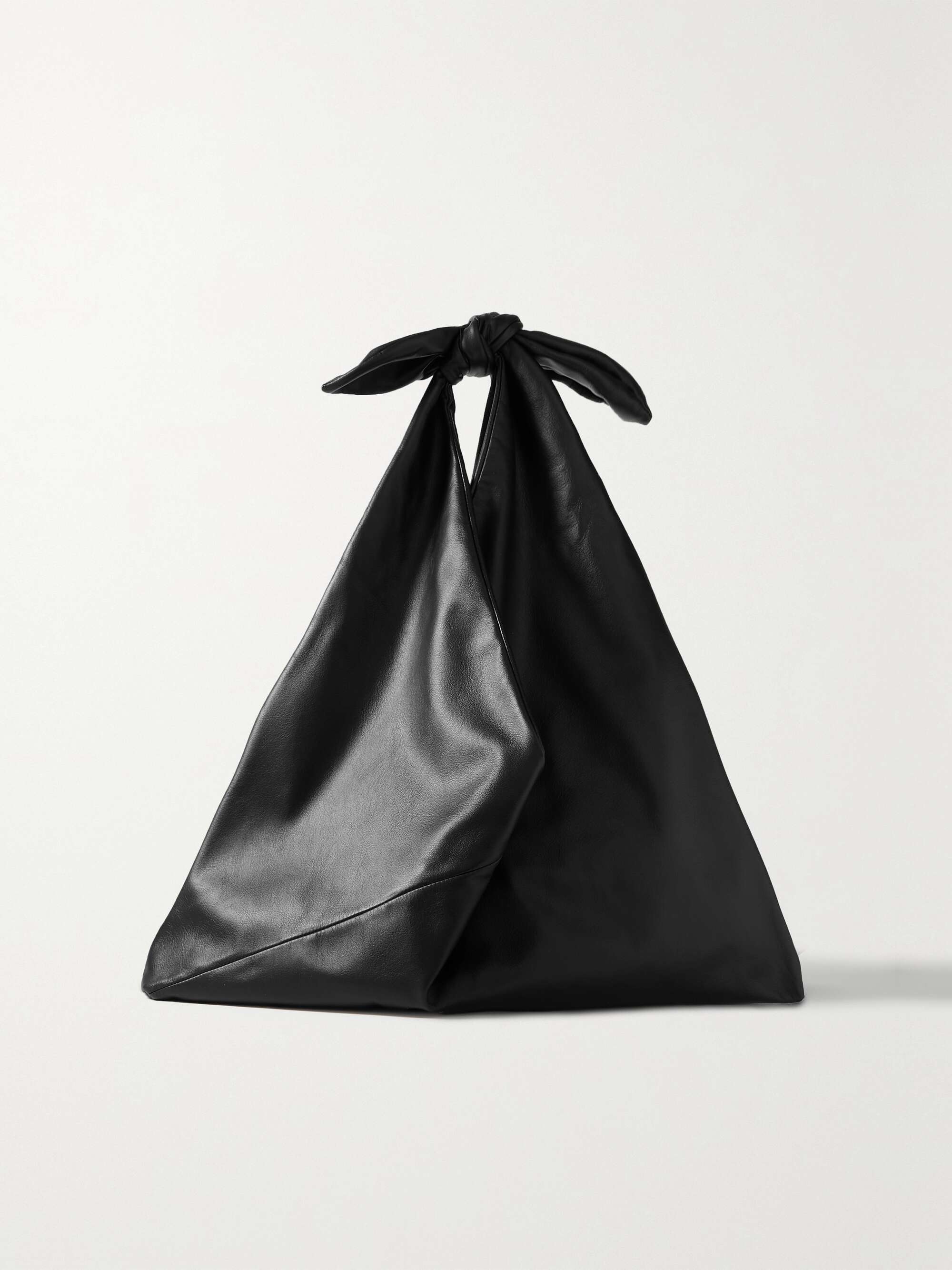 Hildegard knotted leather tote