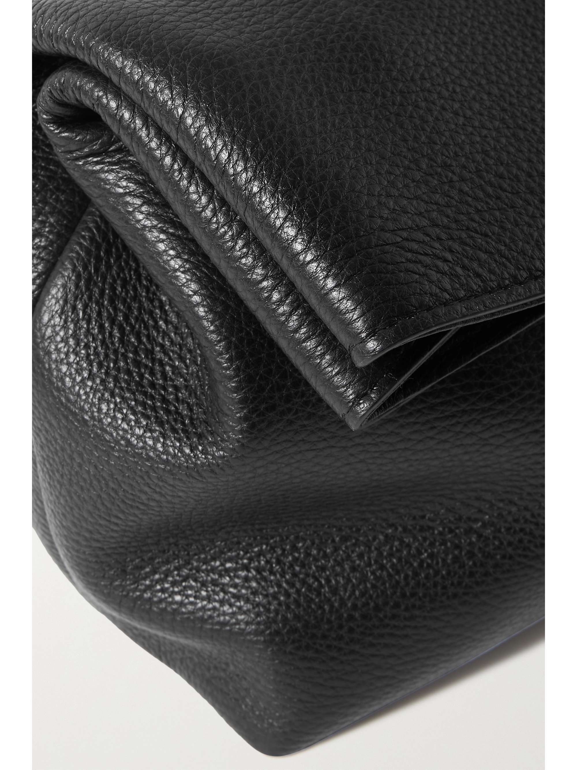 GABRIELA HEARST Phoebe A textured-leather clutch