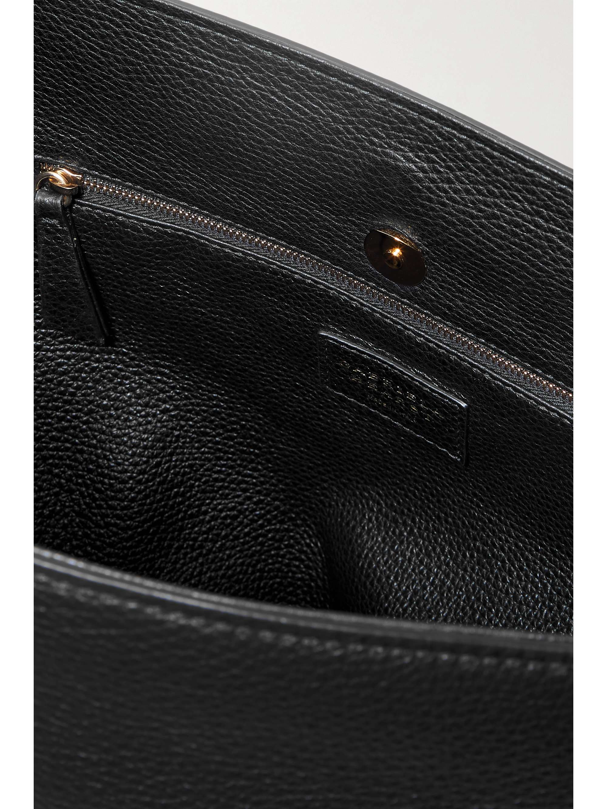 GABRIELA HEARST Phoebe A textured-leather clutch