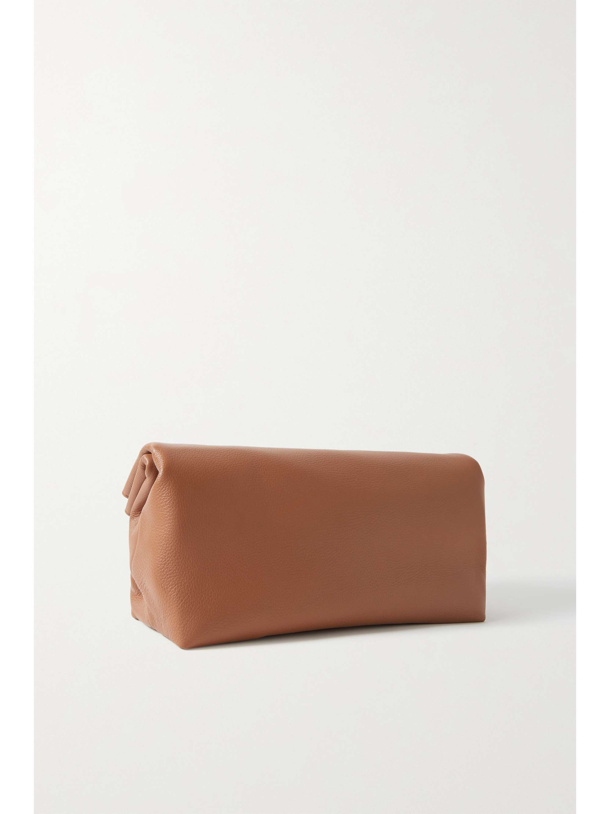 GABRIELA HEARST Phoebe A textured-leather clutch