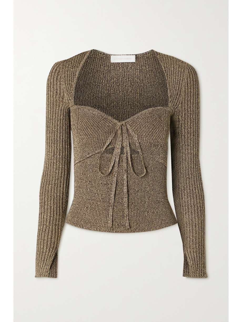 jonathan simkhai alexia sweetheart pullover