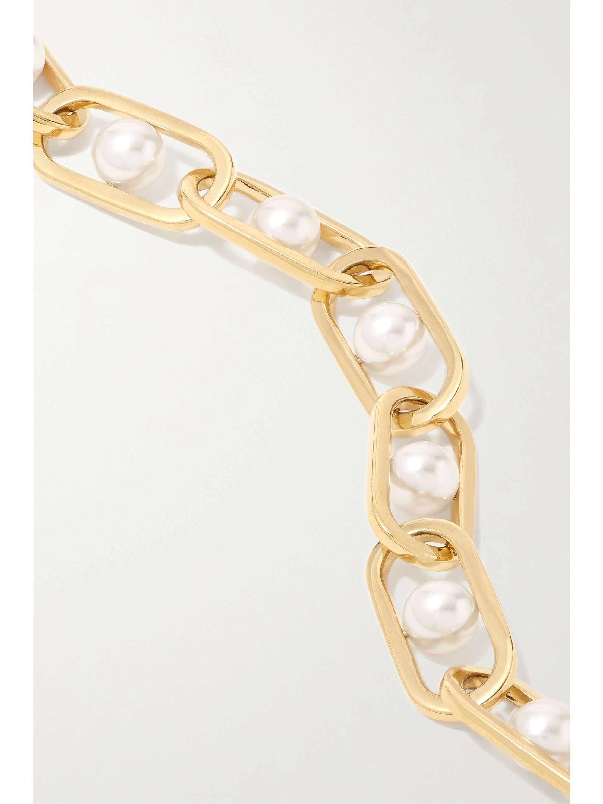 STATE PROPERTY Allegory Major 18-karat gold pearl bracelet