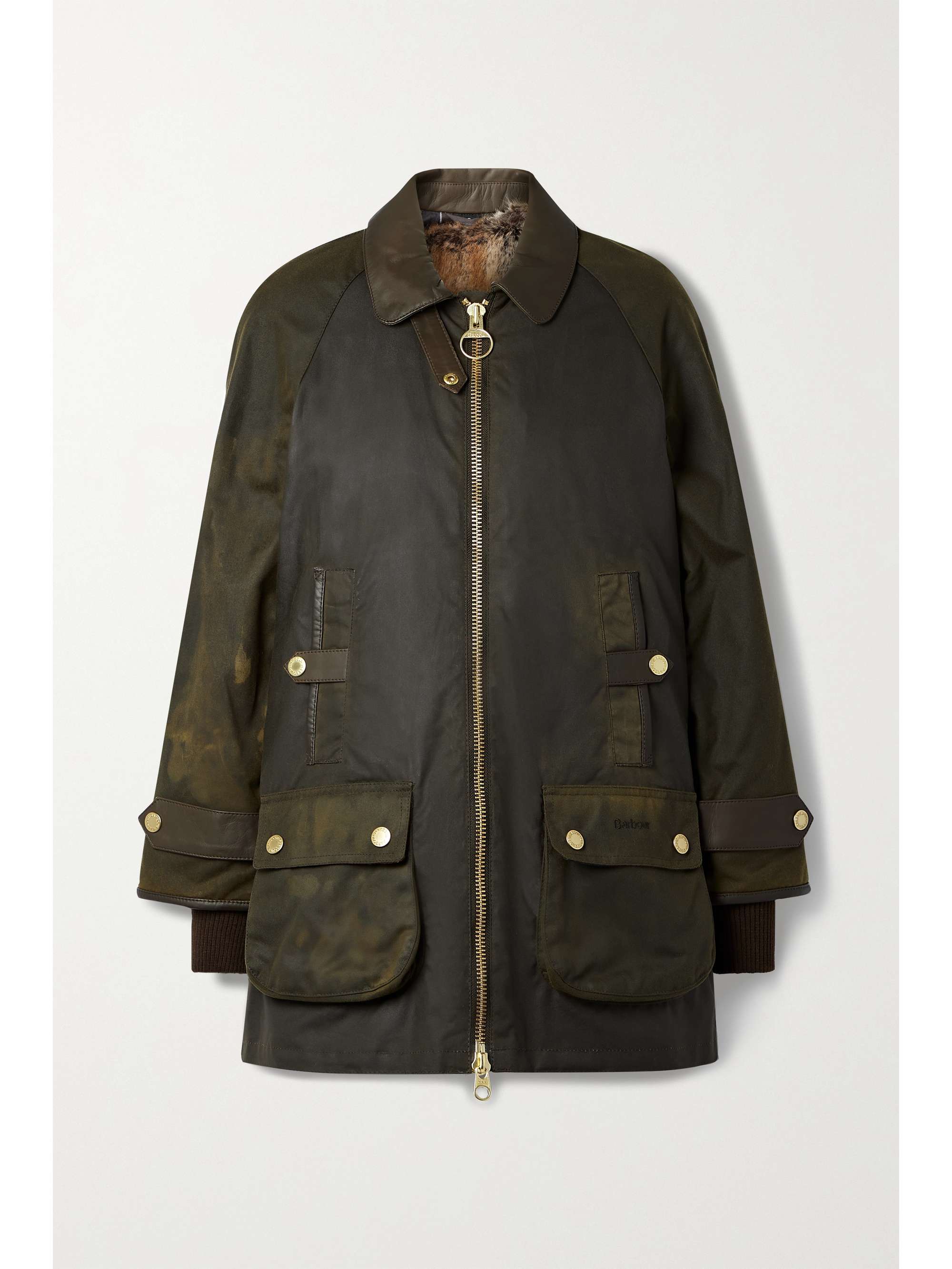 barbour waxed canvas jacket
