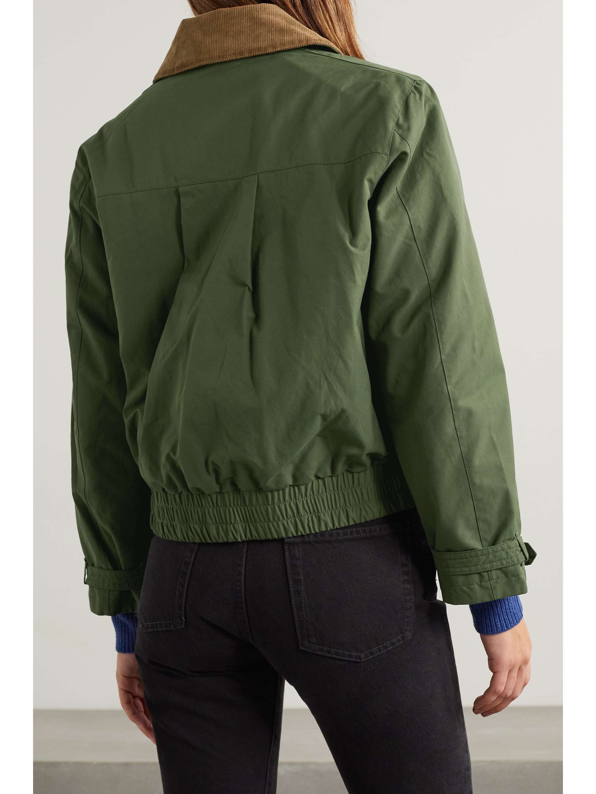 barbour cropped jacket