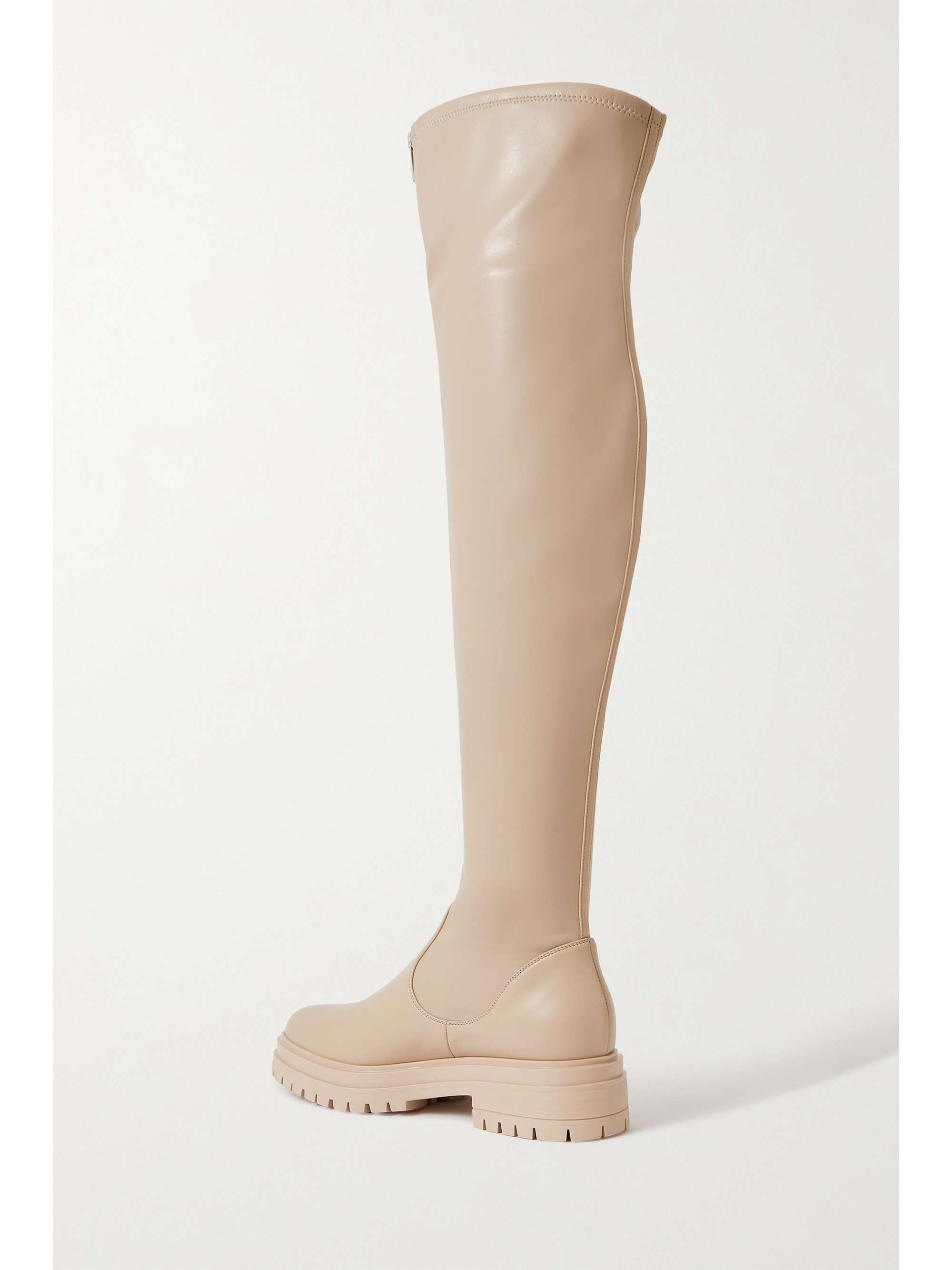 GIANVITO ROSSI Marsden 20 faux leather over-the-knee boots