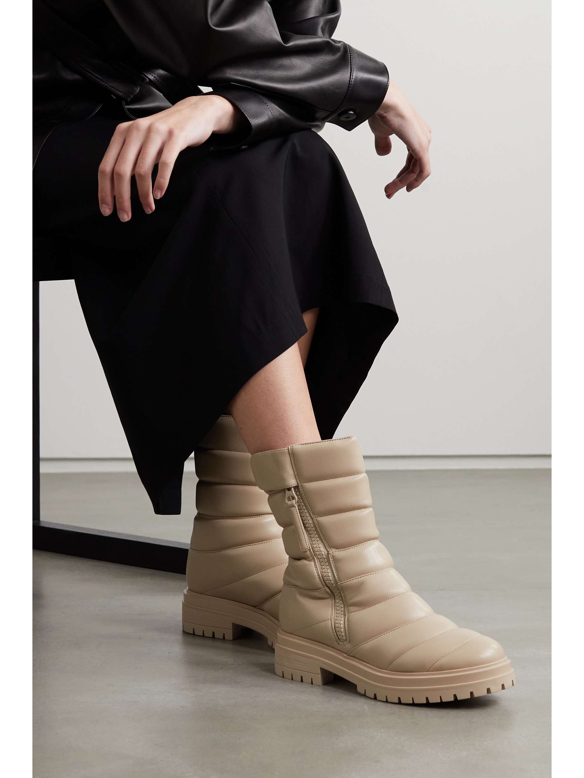 gianvito rossi puffy napa