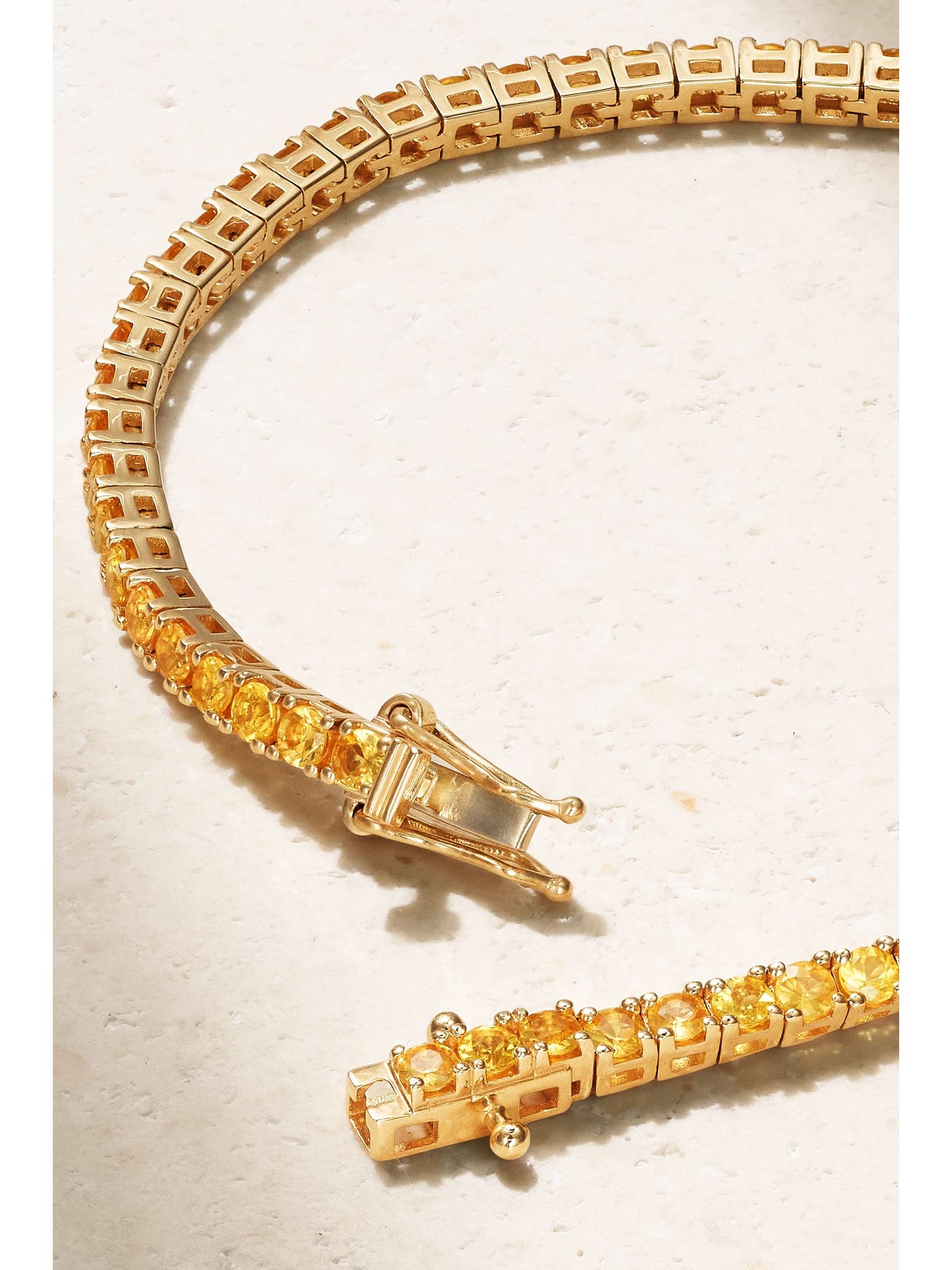 ROXANNE FIRST 14-karat gold tsavorite bracelet