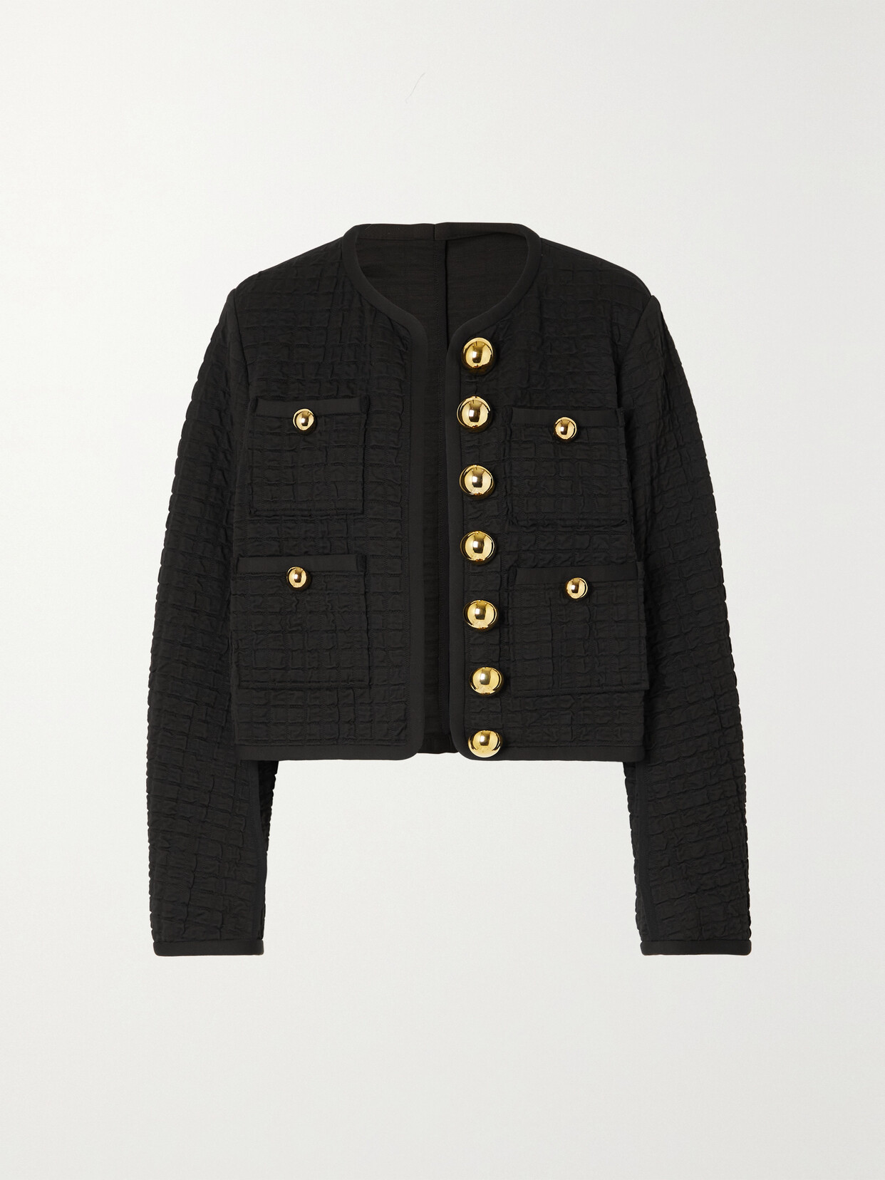 AZ Factory Supertech-superchic Jacquard-knit Jacket