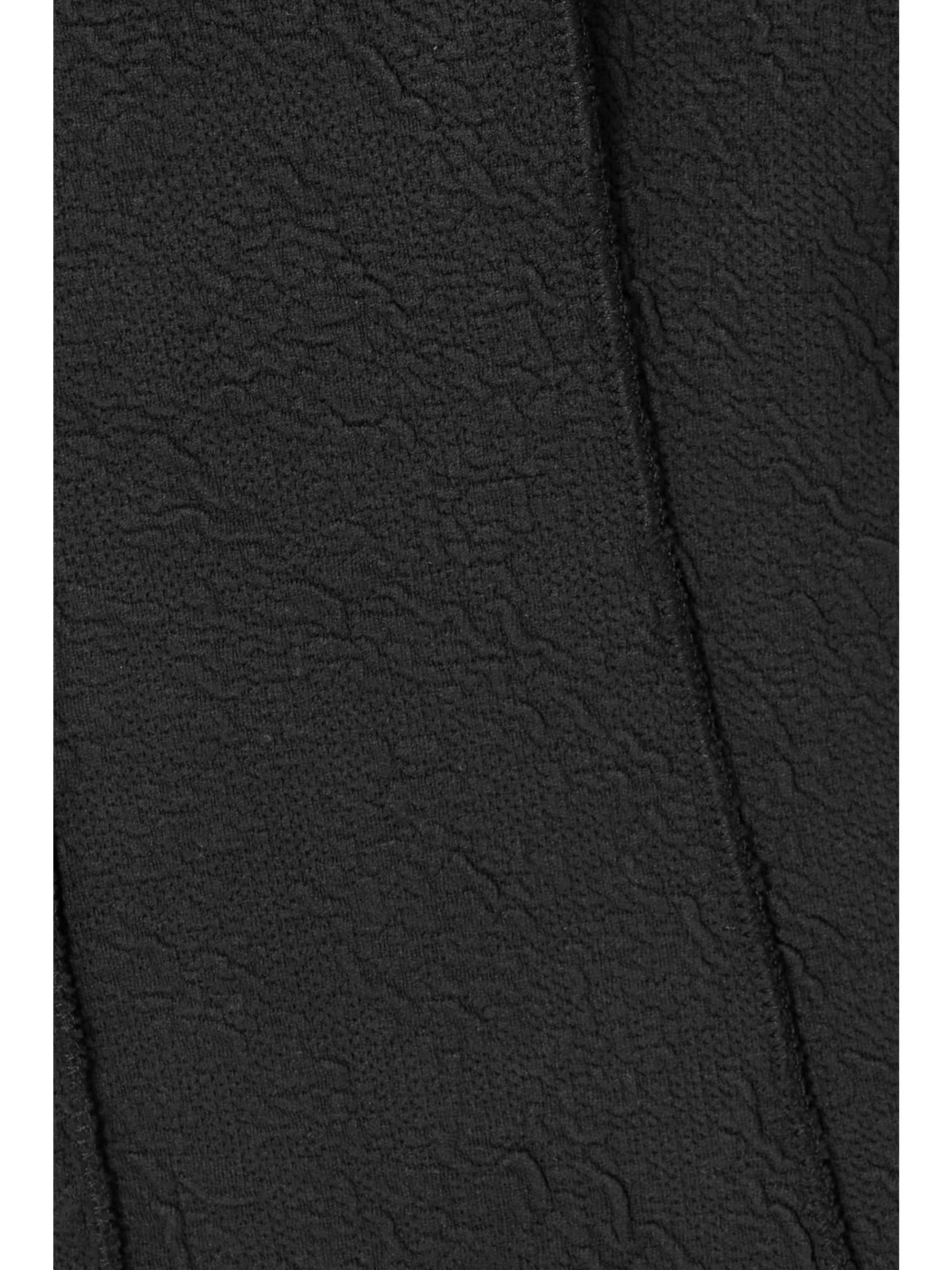 AZ FACTORY SuperTech-SuperChic bow-detailed stretch-cloqué mini dress