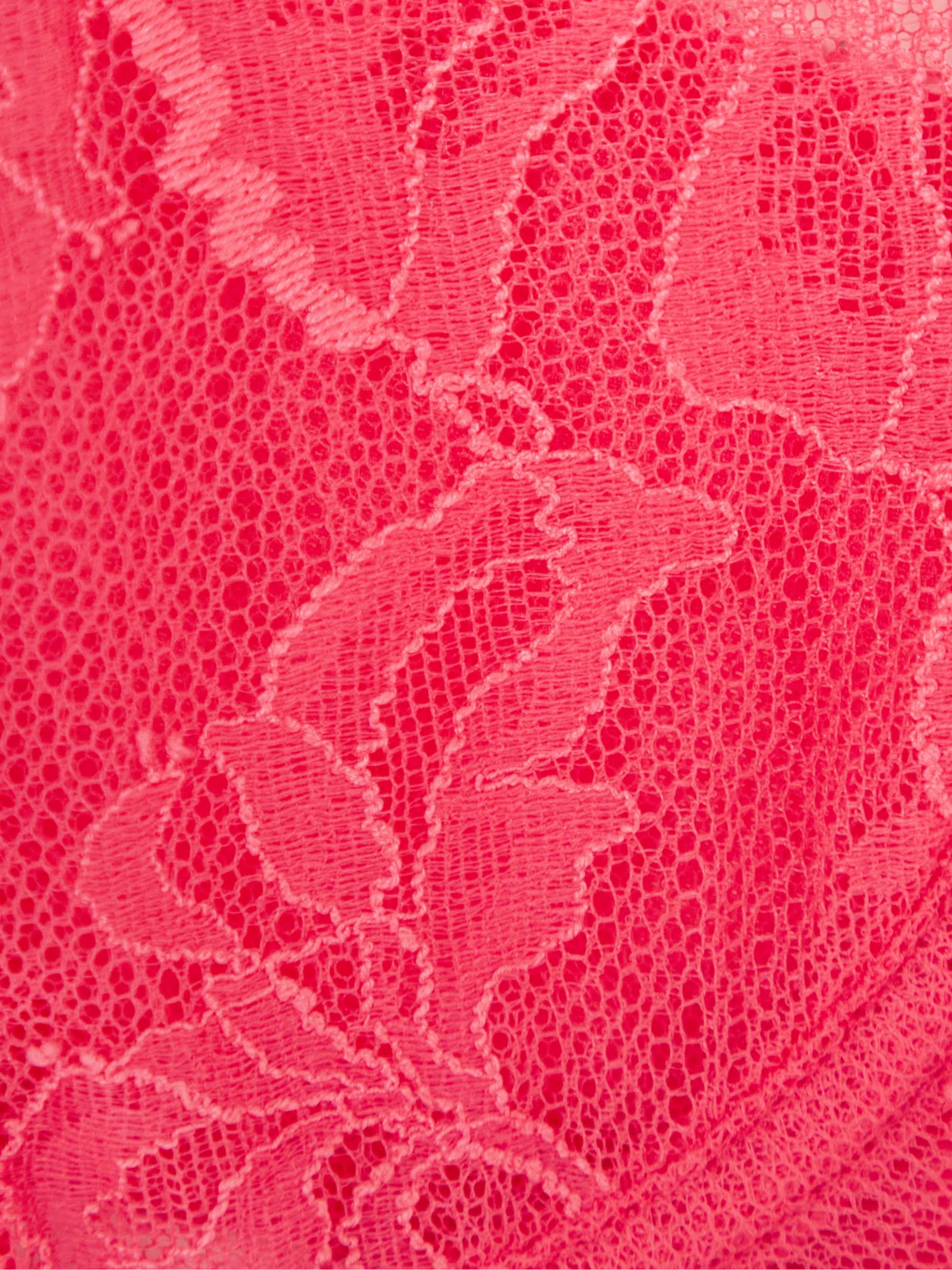 AGENT PROVOCATEUR Bernie bow-detailed Leavers lace and tulle underwired bra