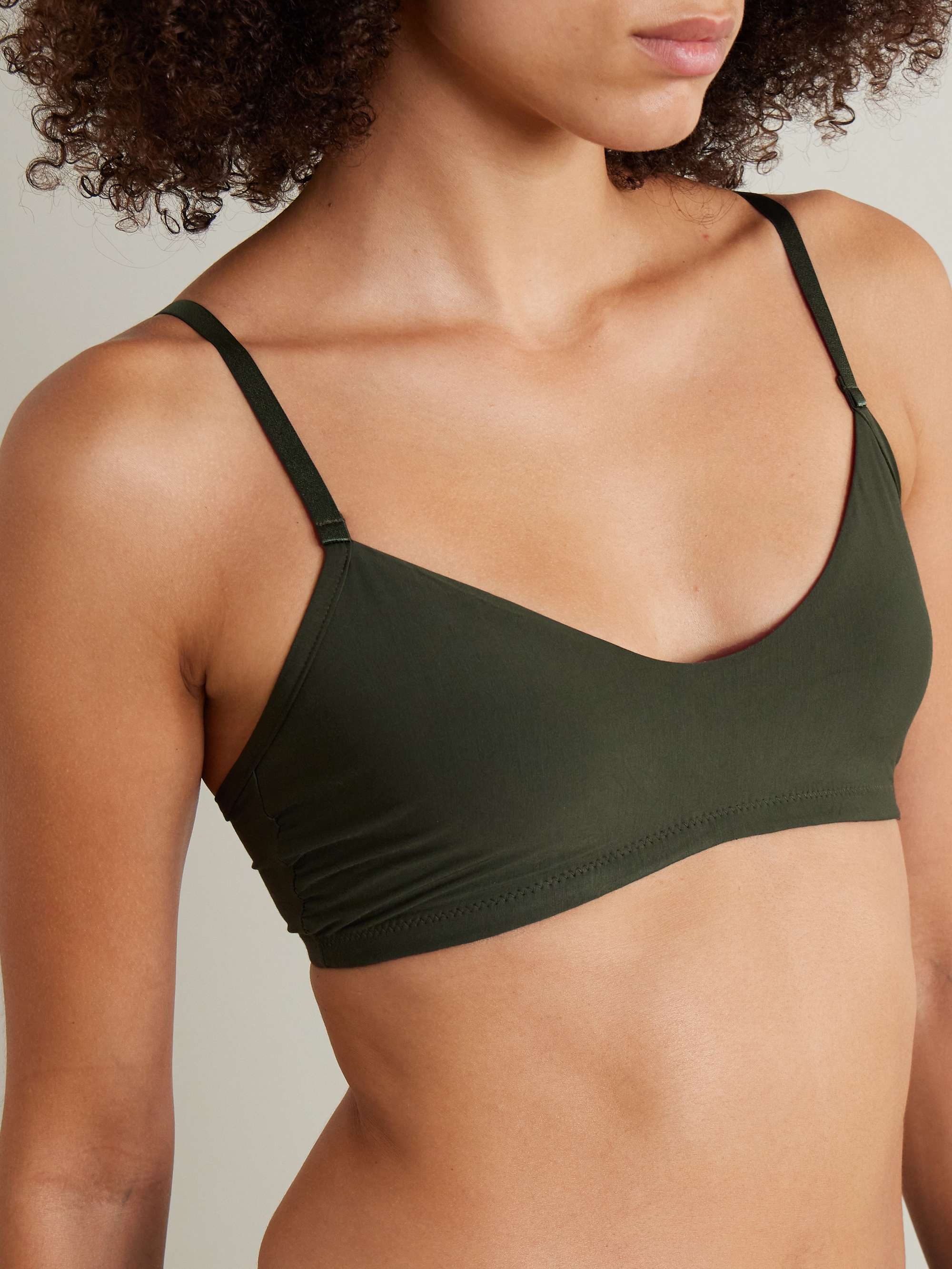 COMMANDO Butter stretch-Micro Modal soft-cup bra