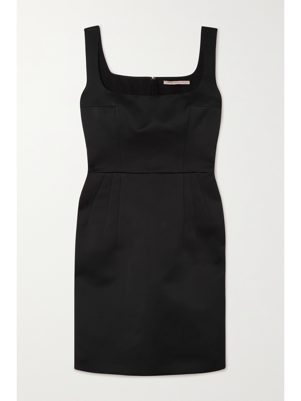 EMILIA WICKSTEAD SALMA DUCHESSE-SATIN MINI DRESS