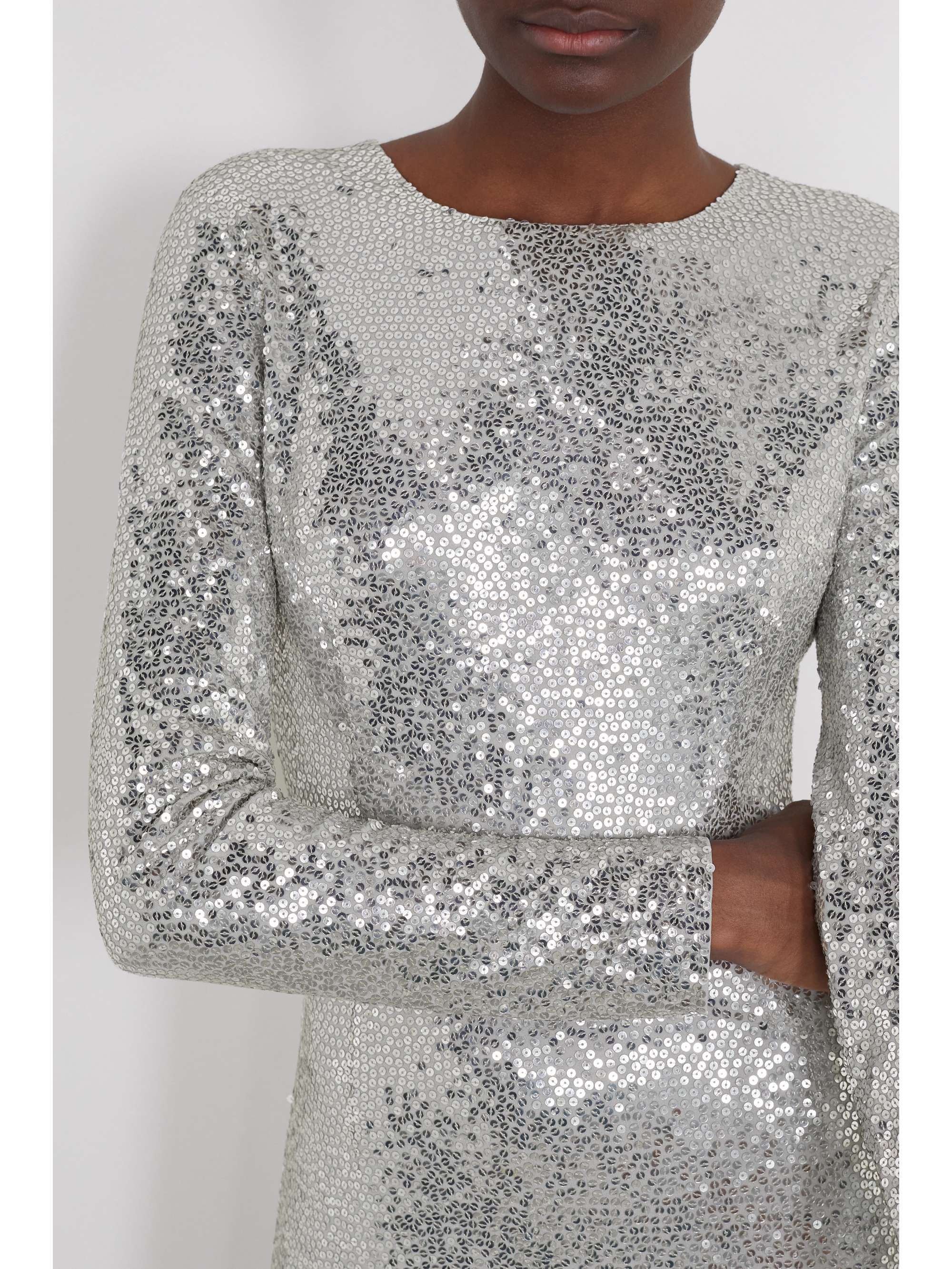MICHAEL KORS COLLECTION Sequined jersey gown