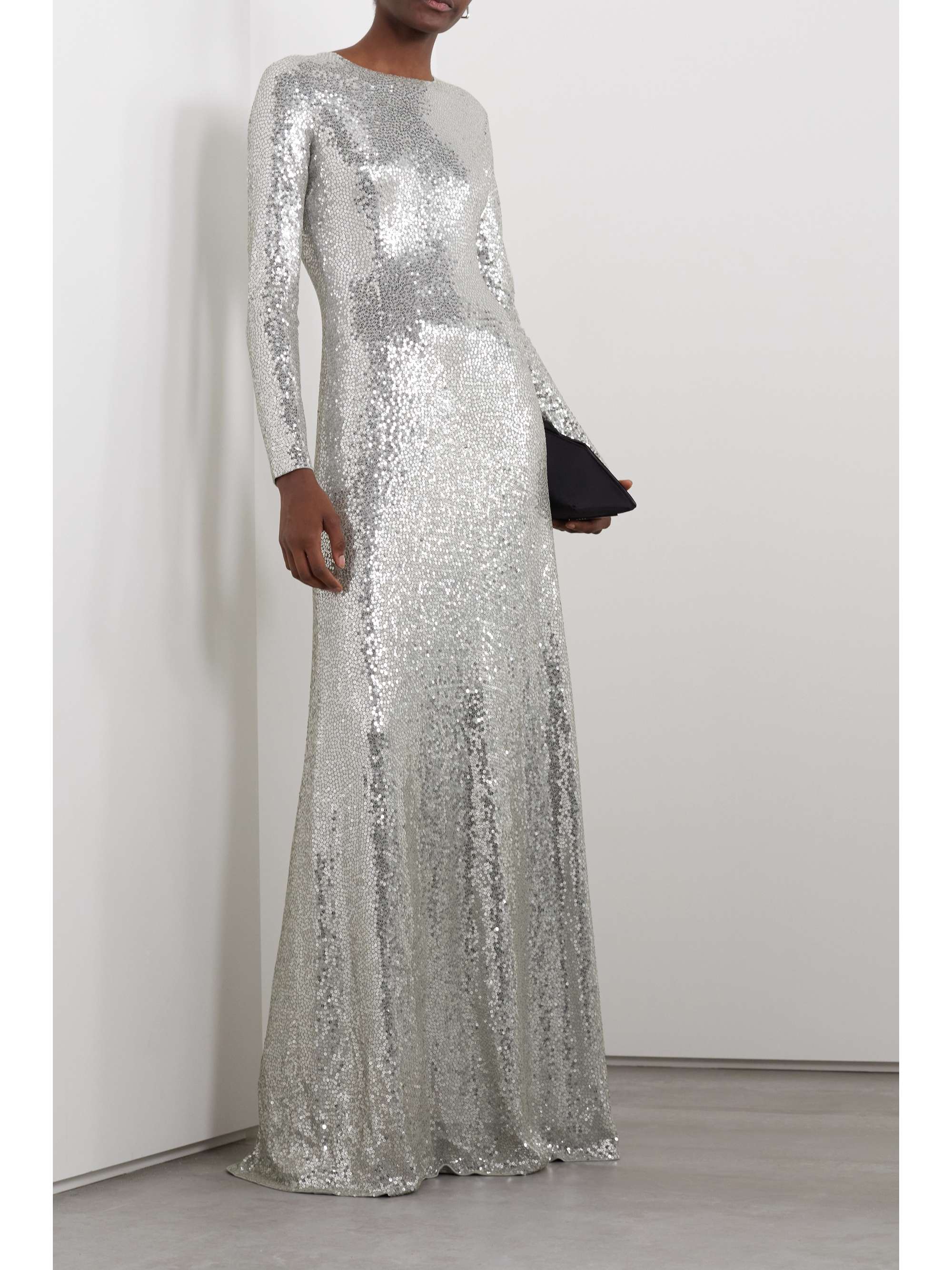MICHAEL KORS COLLECTION Sequined jersey gown