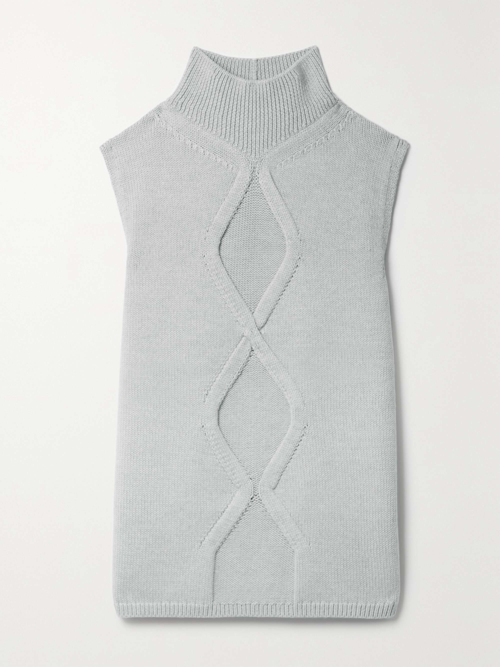 light grey turtleneck sweater