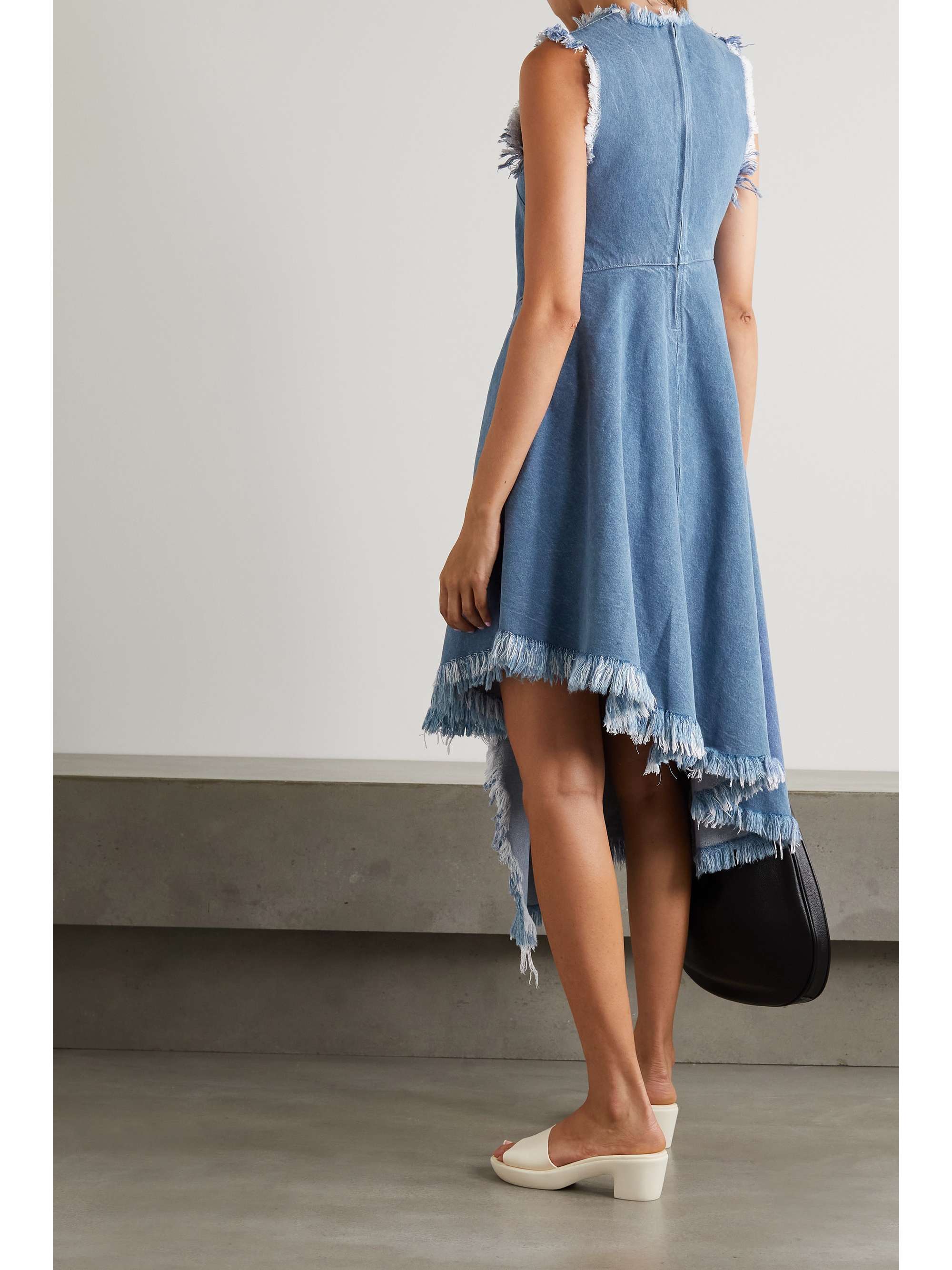 marques almeida denim dress