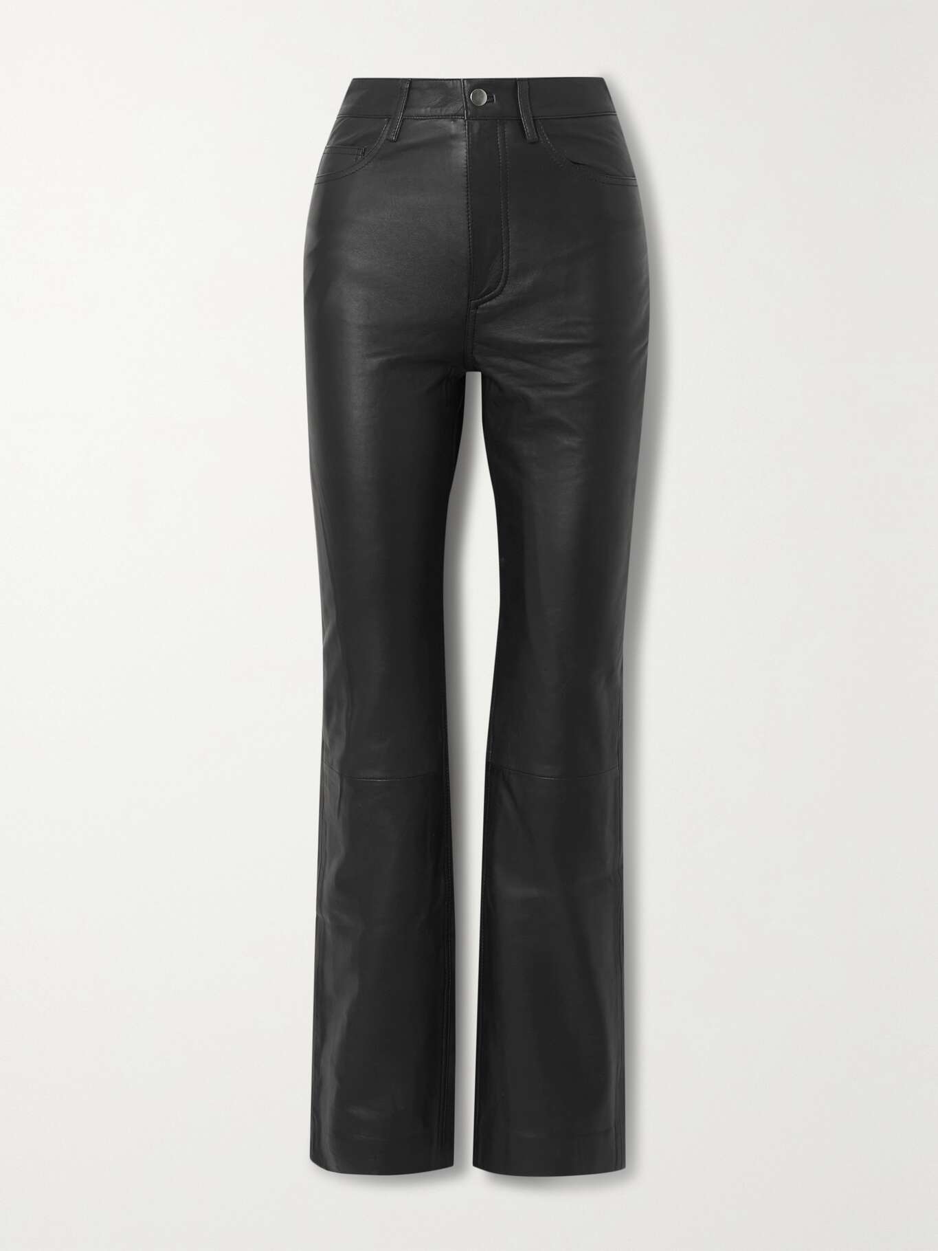 REMAIN BIRGER CHRISTENSEN Lynn leather straight-leg pants | NET-A-PORTER