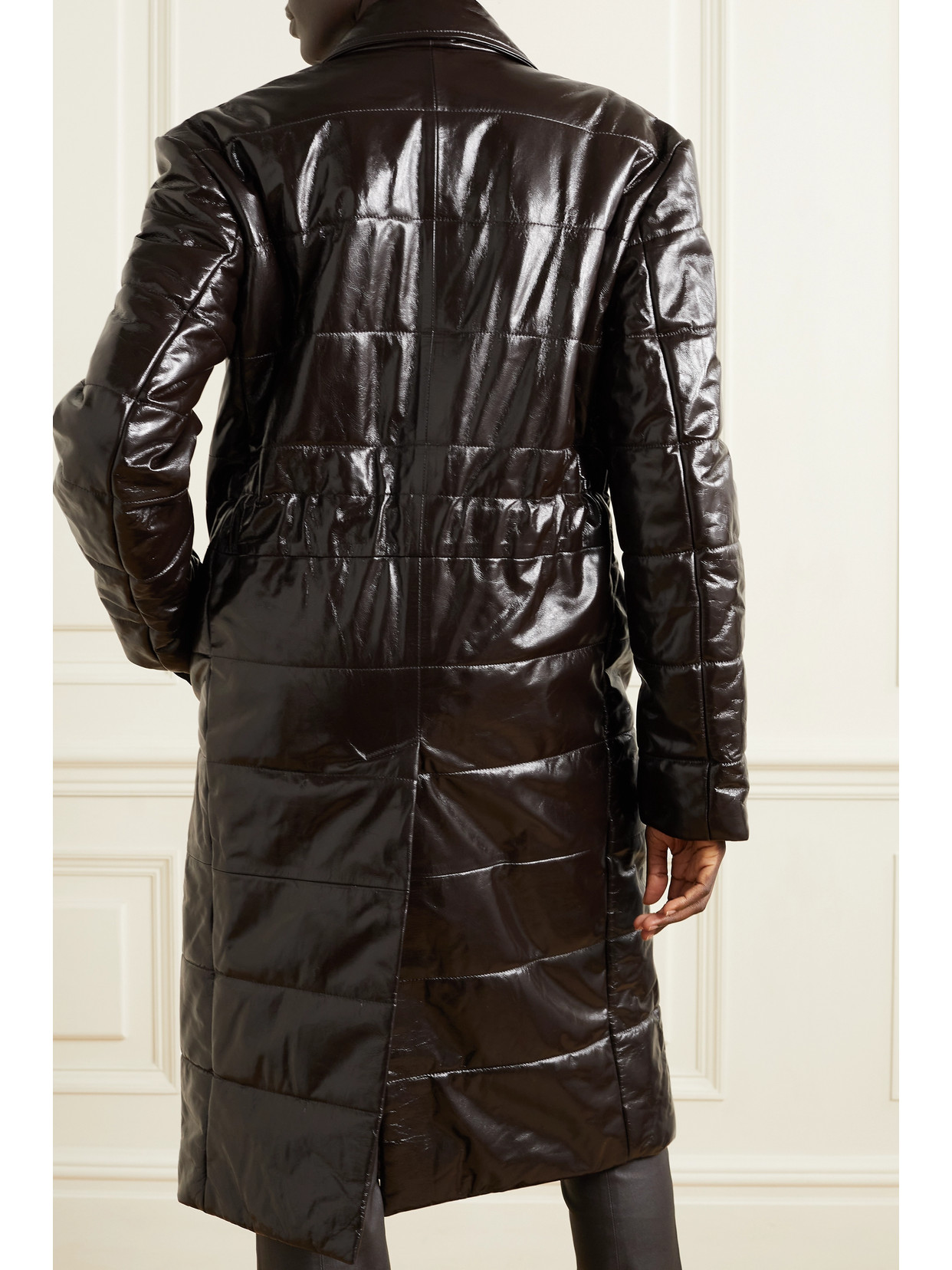 Birger Christensen - Gia Double-Breasted Quilted Padded Coat
