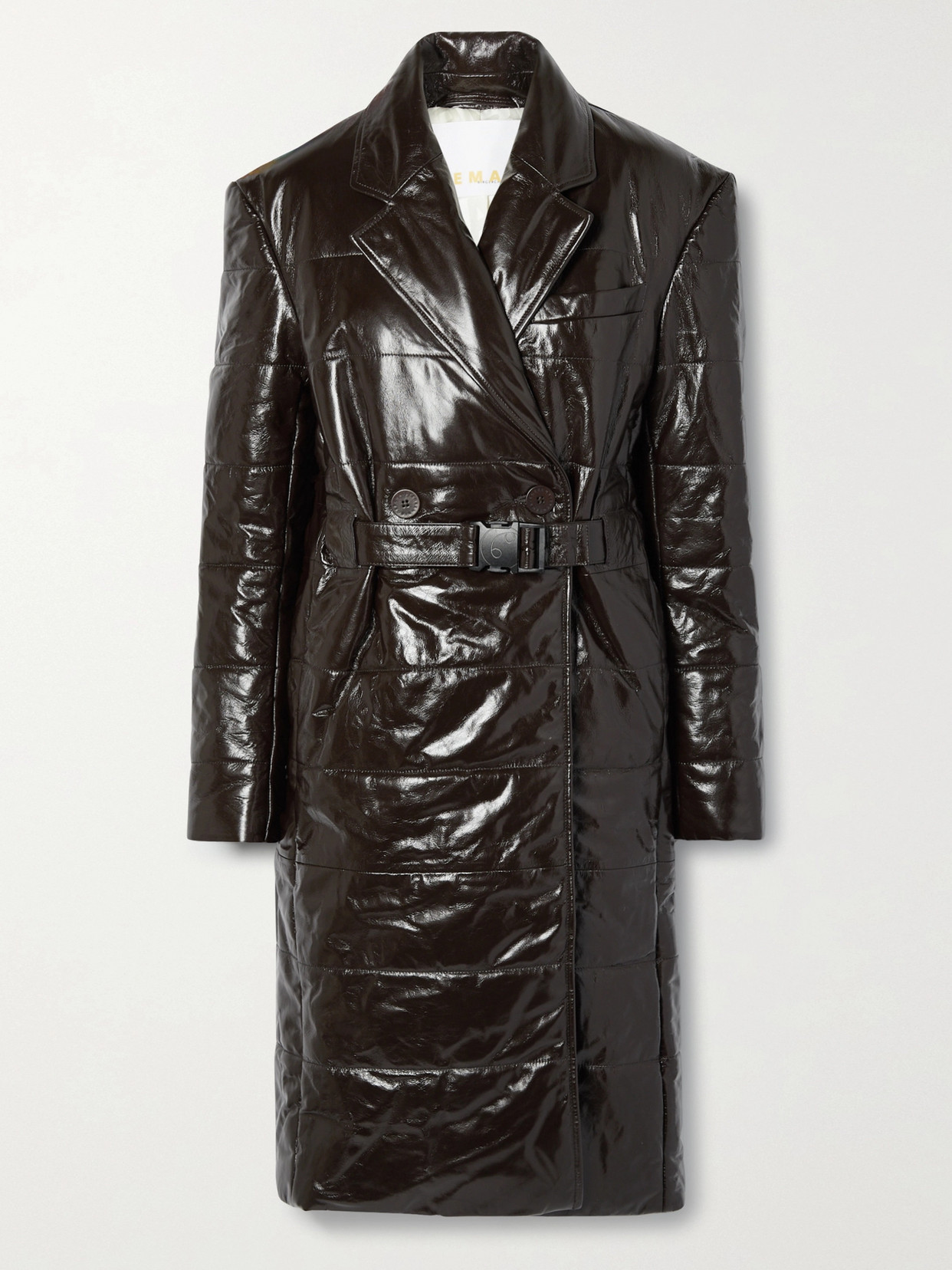 Birger Christensen - Gia Double-Breasted Quilted Padded Coat