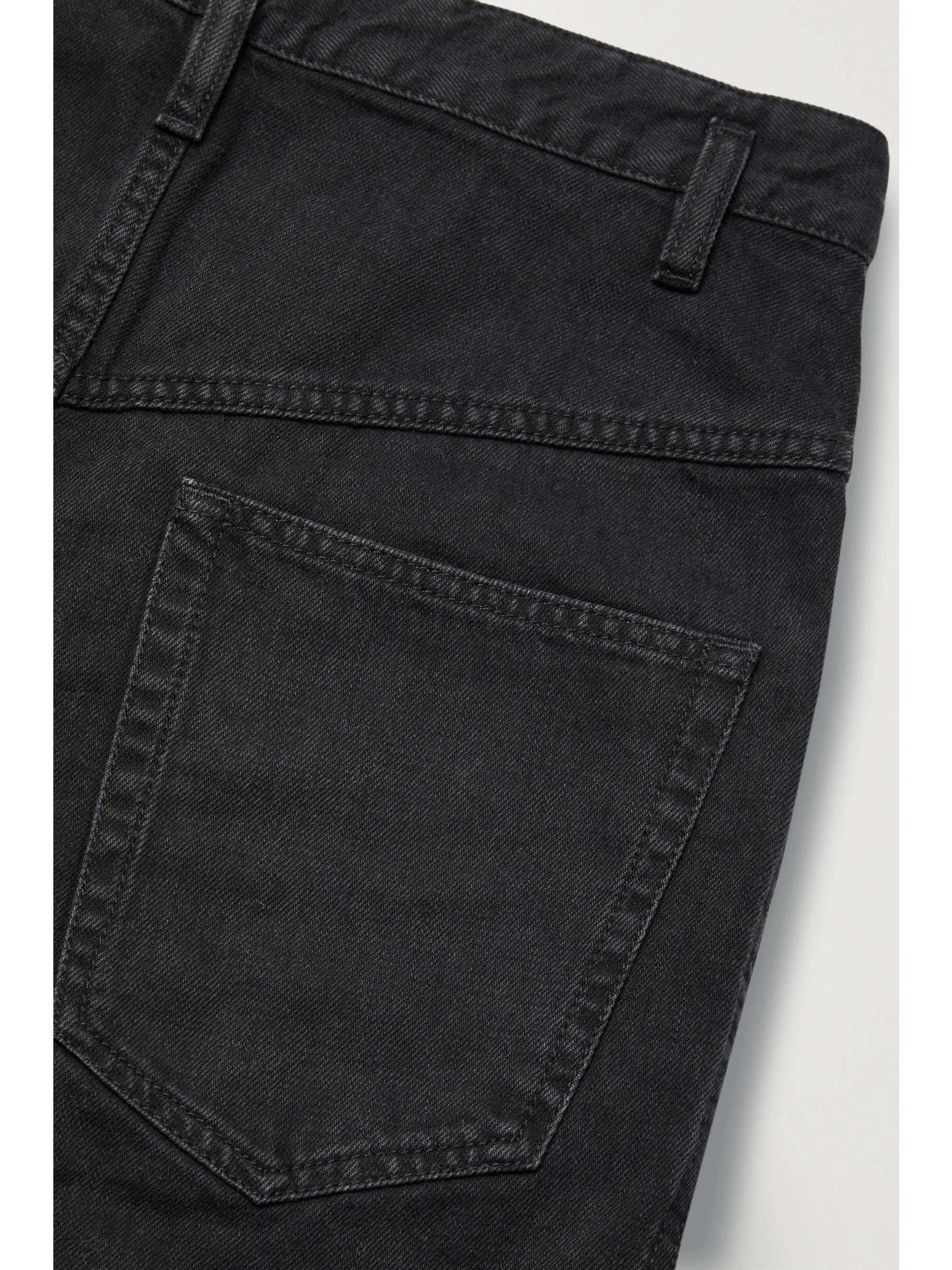 ISABEL MARANT Nadeloisa paneled high-rise tapered jeans