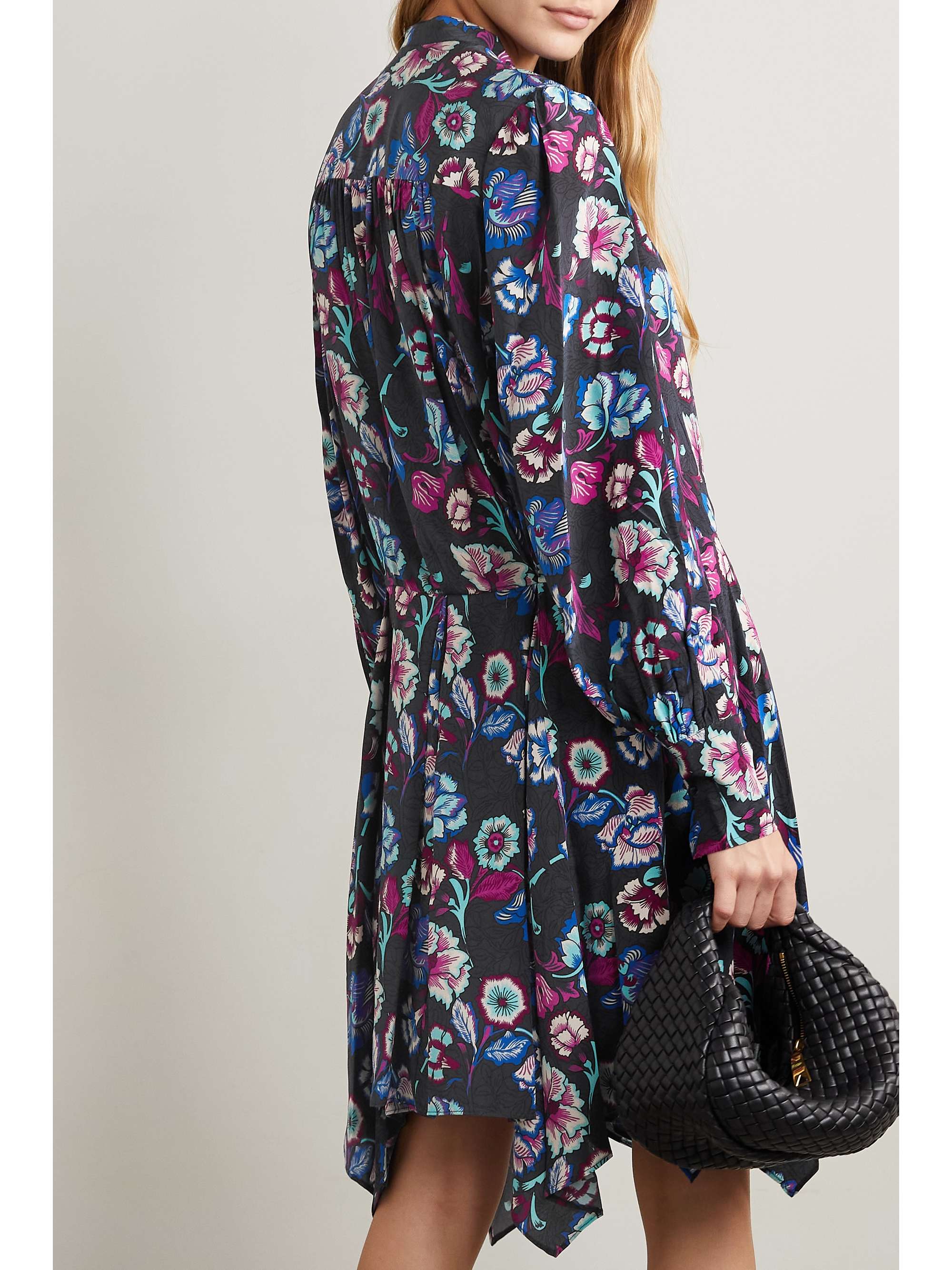 ISABEL MARANT Verikio ruffled floral-print silk mini dress