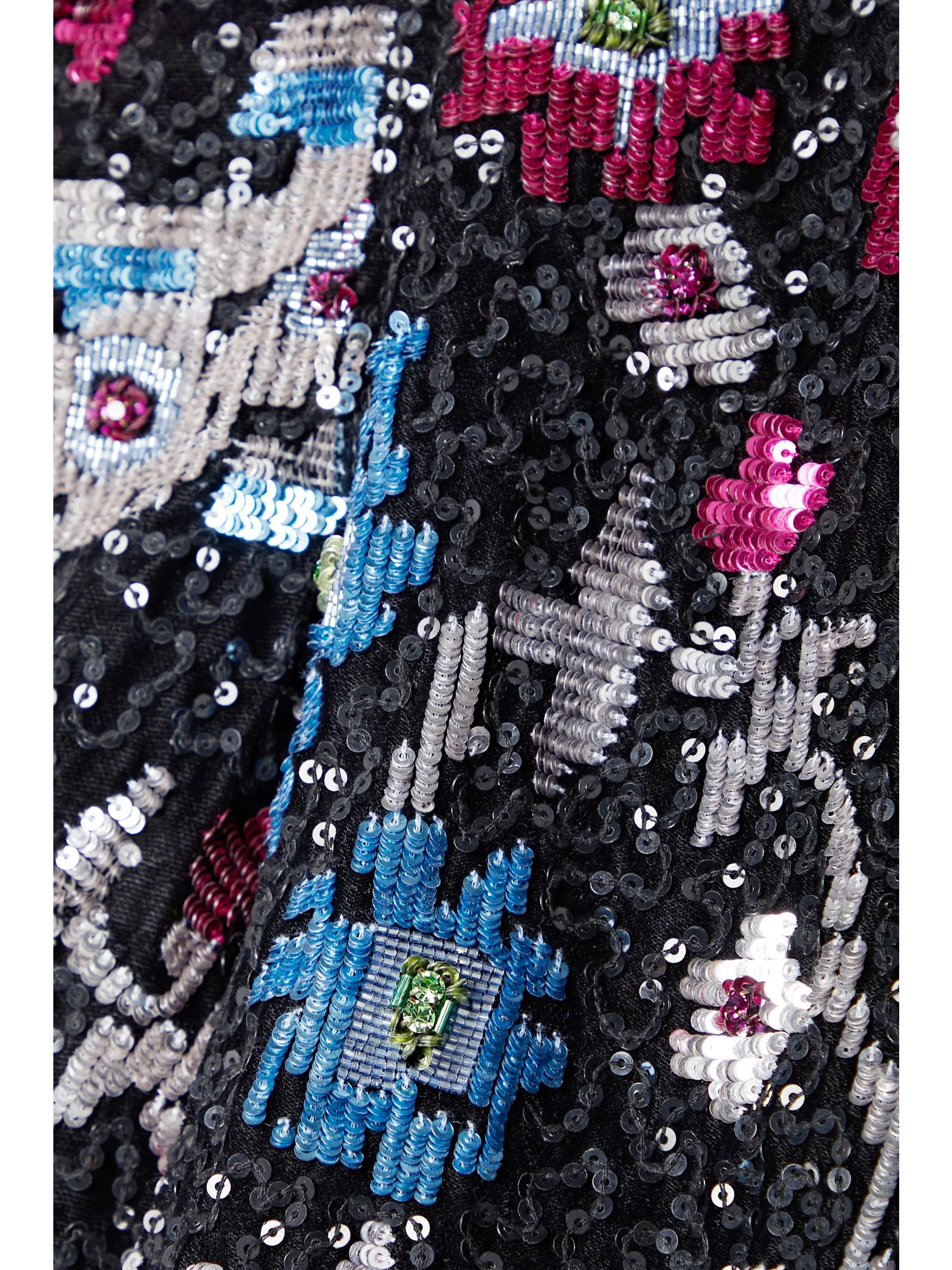 ISABEL MARANT Marjoya embellished velvet jacket