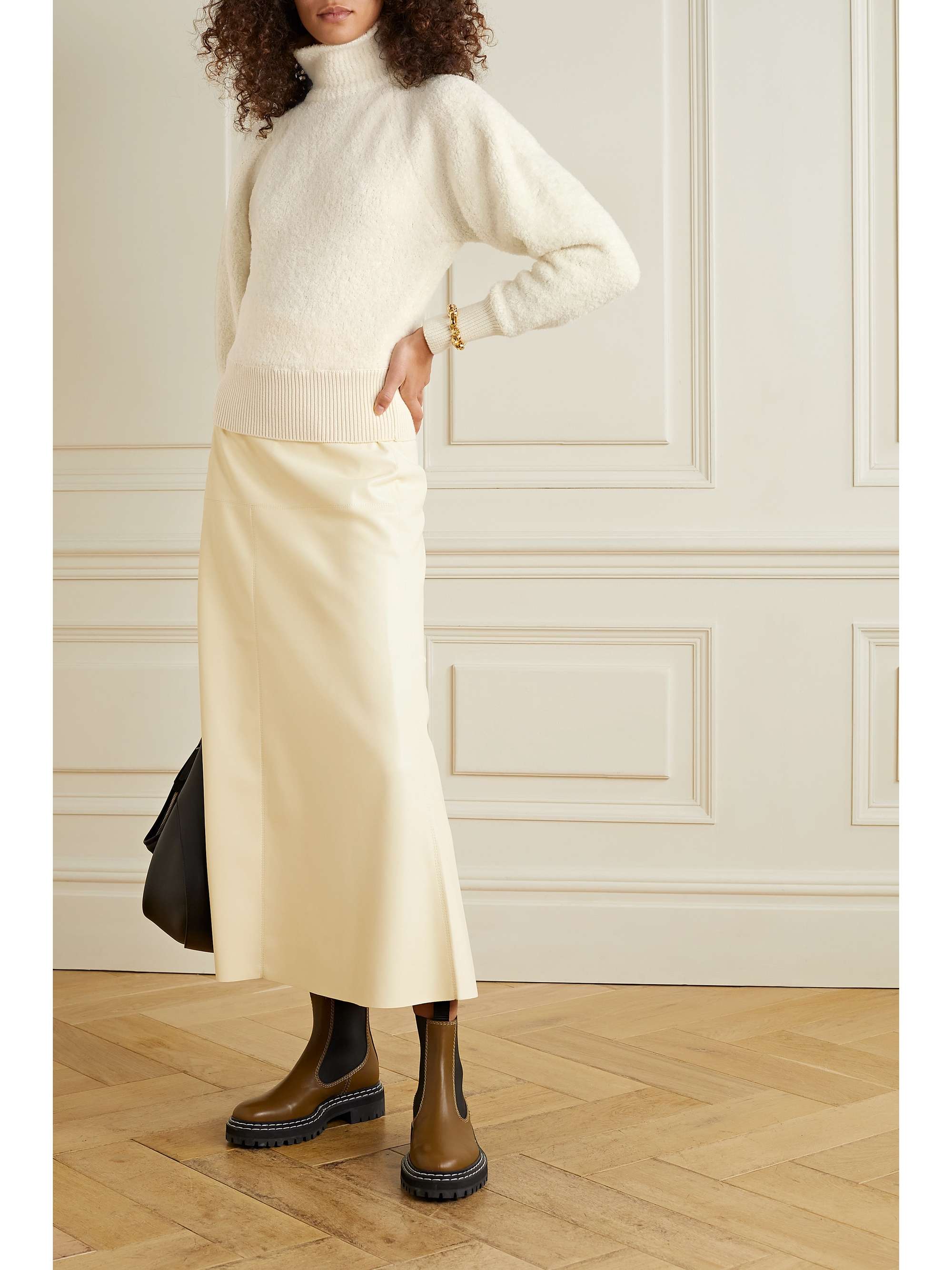NANUSHKA Miah wool-blend turtleneck sweater