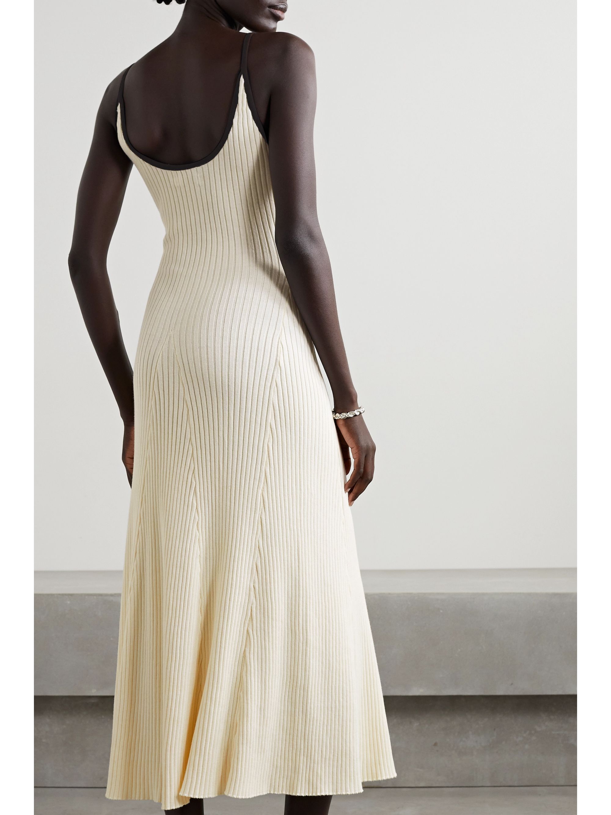 anna quan ribbed dress