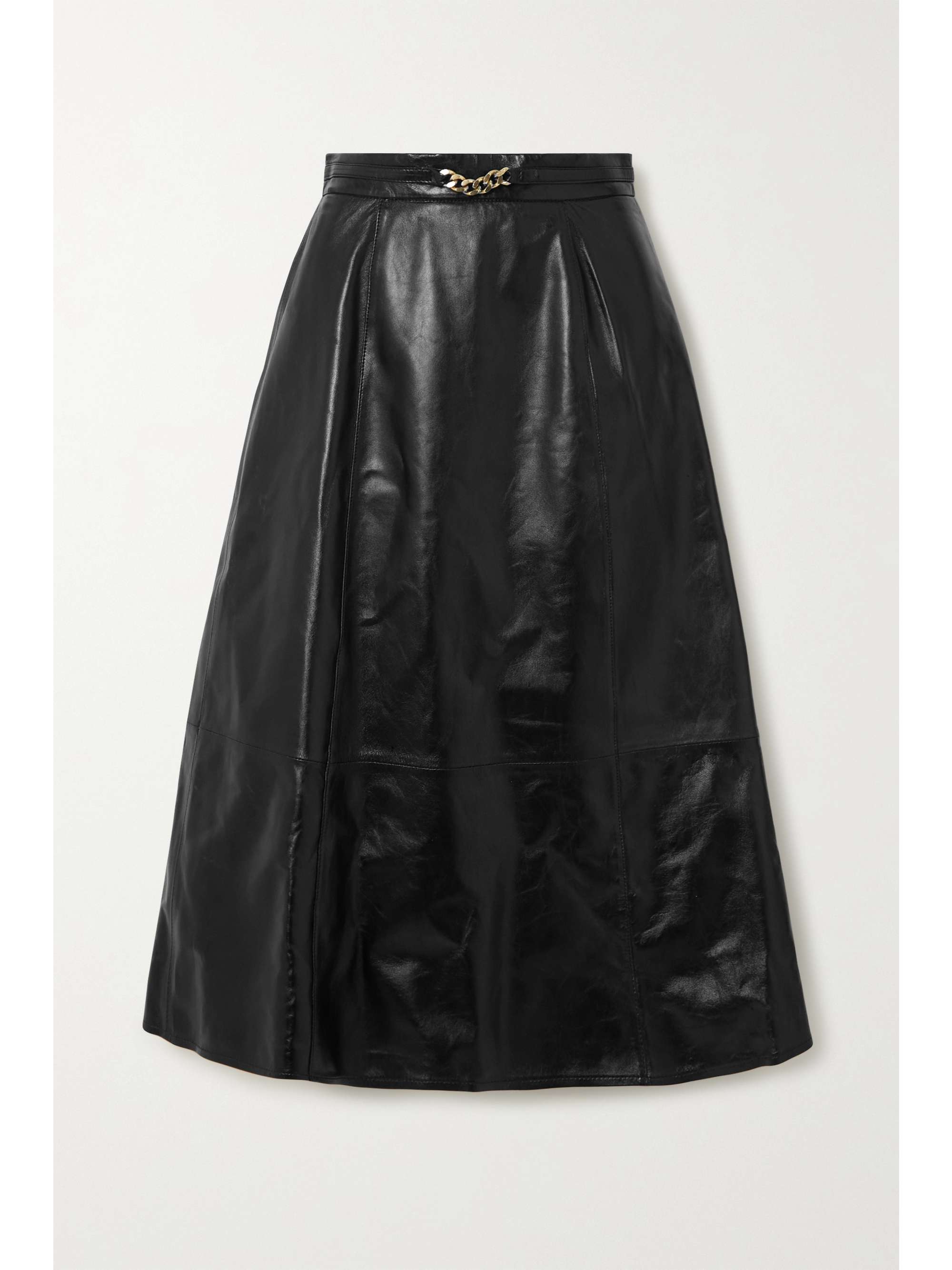leather midi skirt target