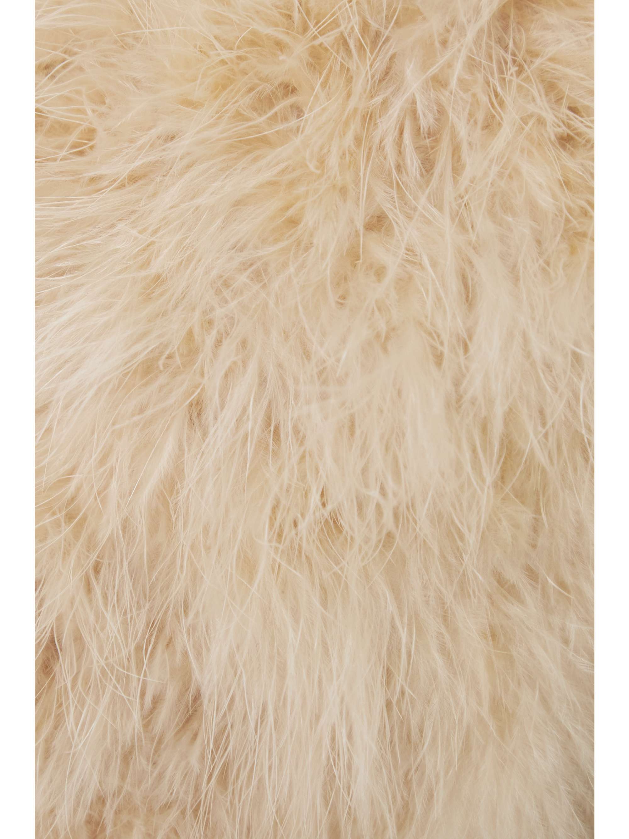 DRIES VAN NOTEN Feathered wool-jersey jacket