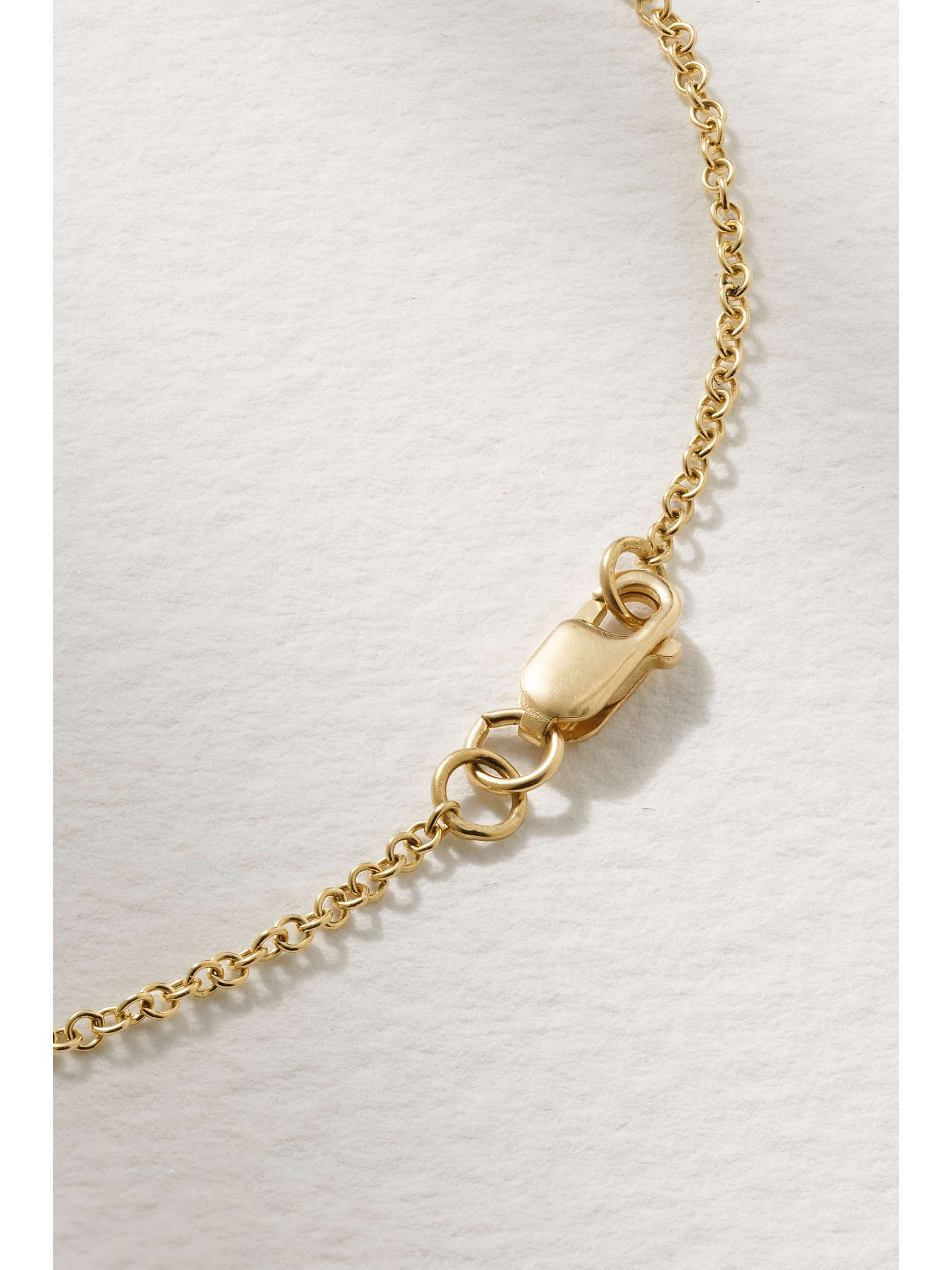 ILEANA MAKRI Golden Dawn Armband aus 18 Karat Gold mit mehreren Steinen