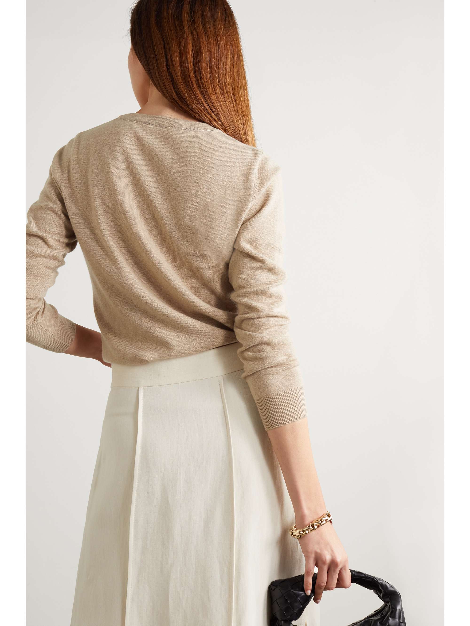 BRUNELLO CUCINELLI Bead-embellished cashmere sweater