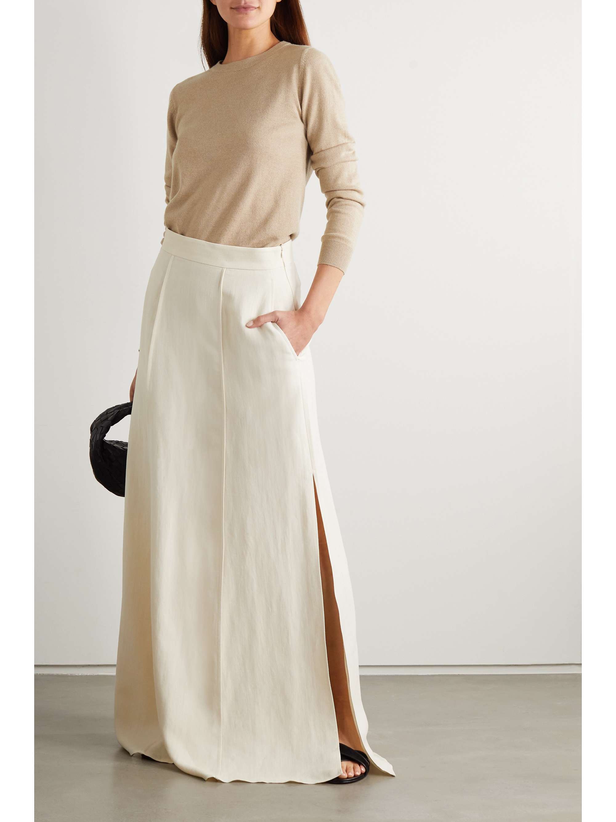 BRUNELLO CUCINELLI Bead-embellished cashmere sweater