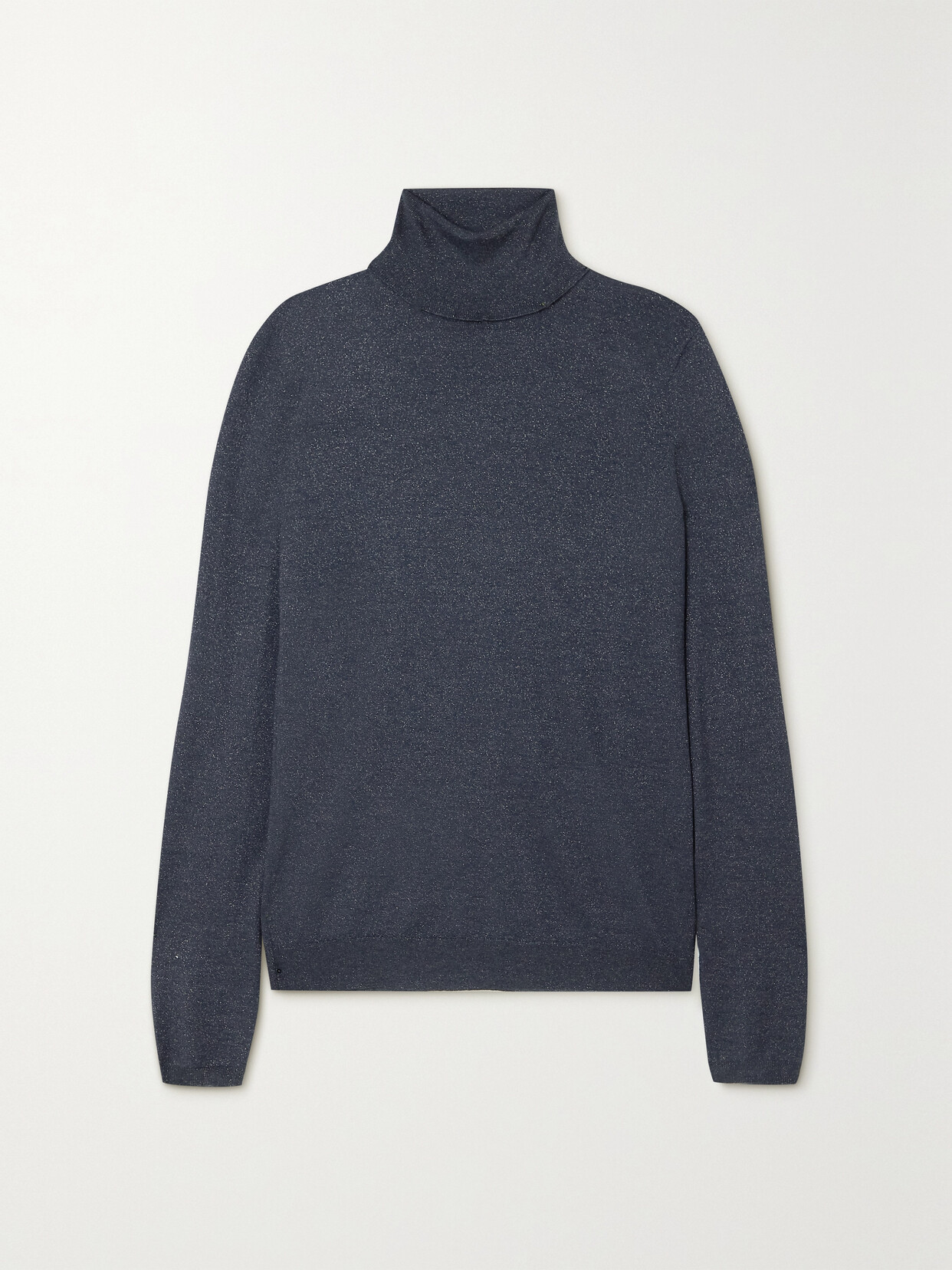 Brunello Cucinelli Metallic Cashmere-blend Turtleneck Sweater