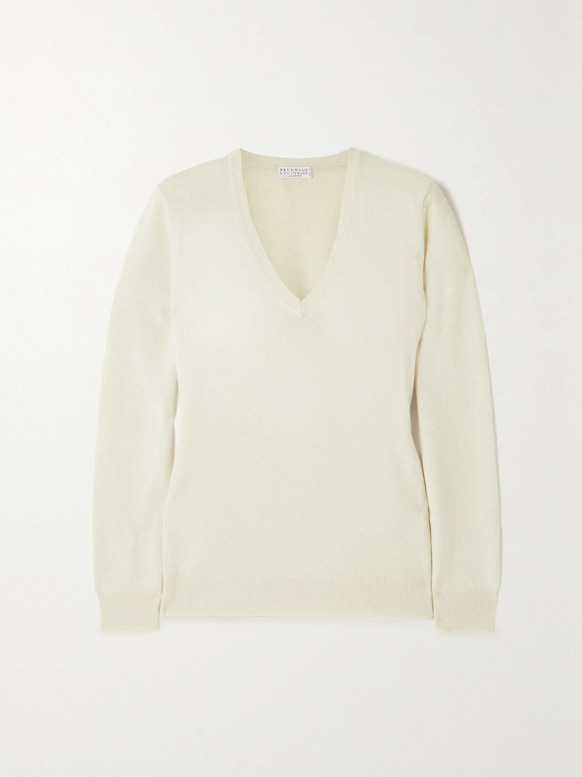 off white cashmere sweater