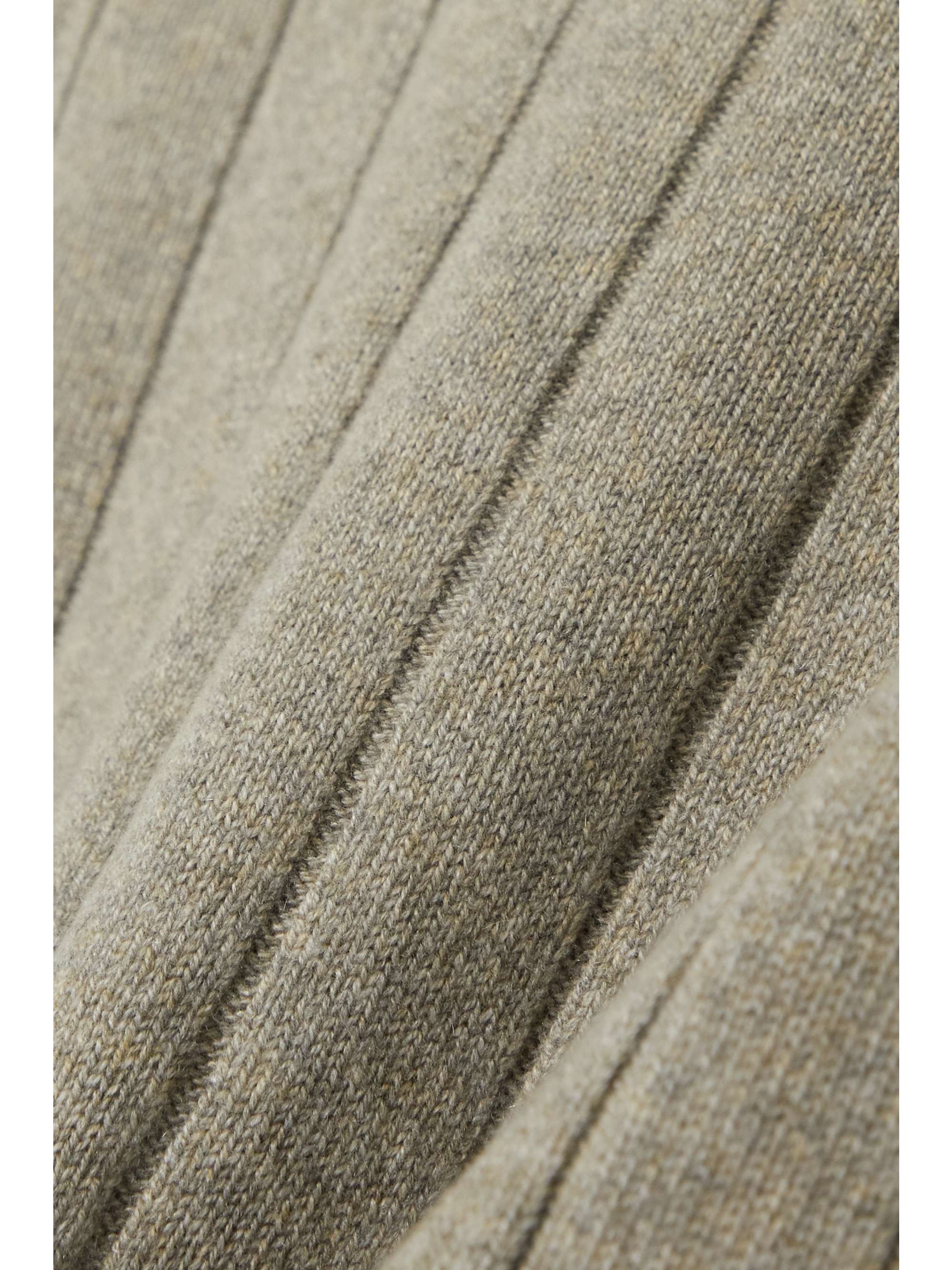 LORO PIANA Ribbed cashmere sweater