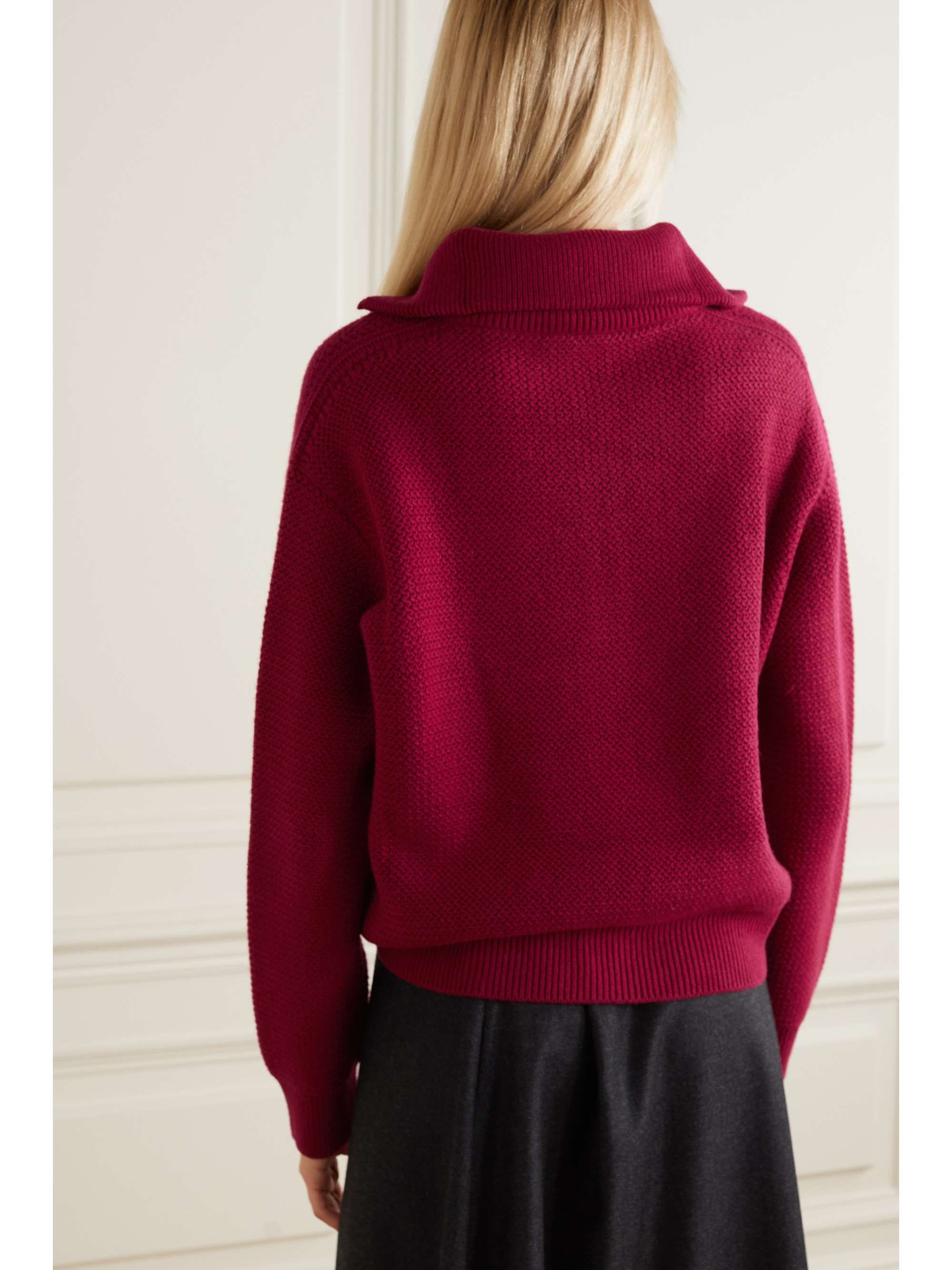 LORO PIANA Borgonuovo Kaschmirpullover