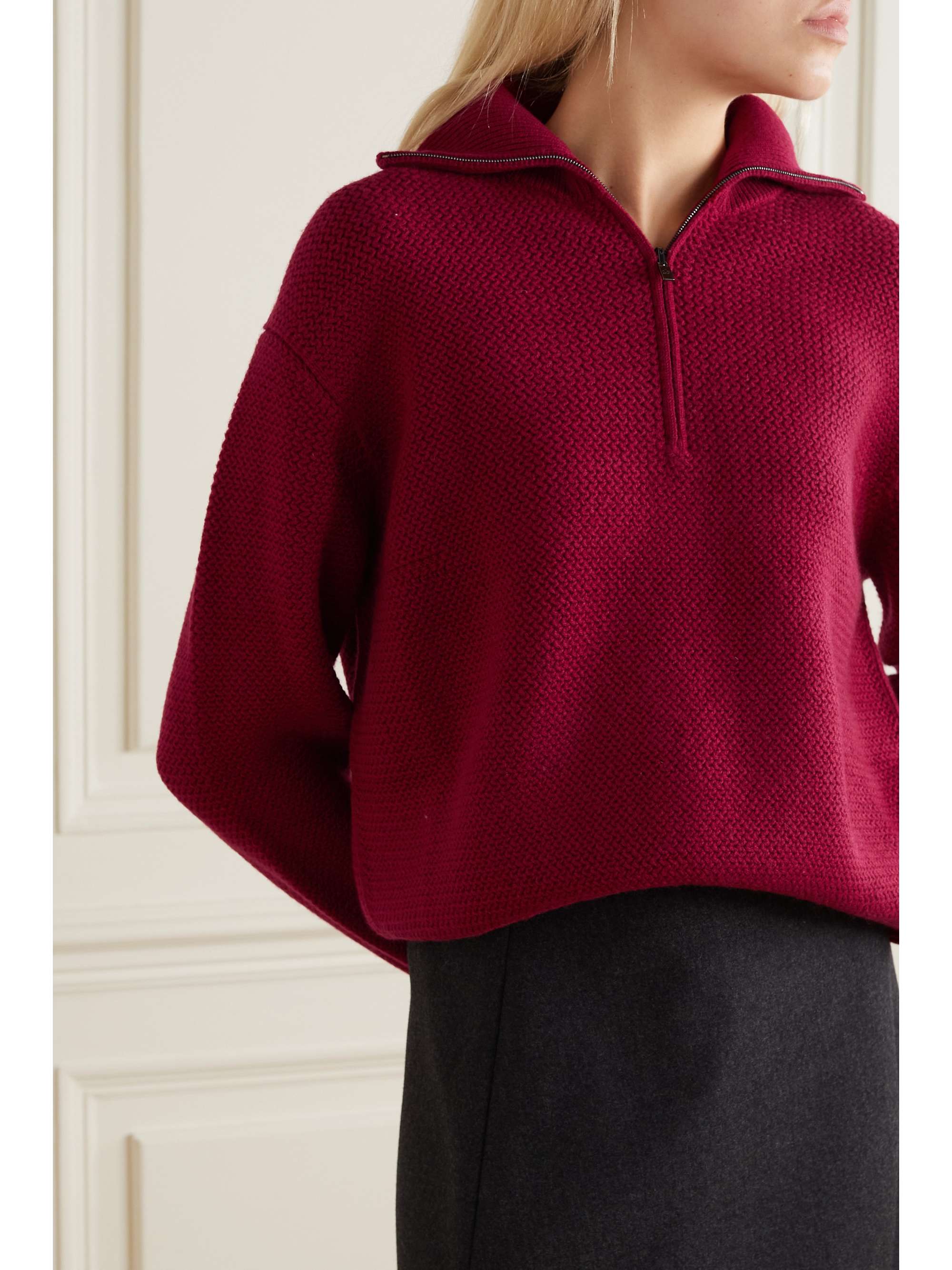 LORO PIANA Borgonuovo Kaschmirpullover