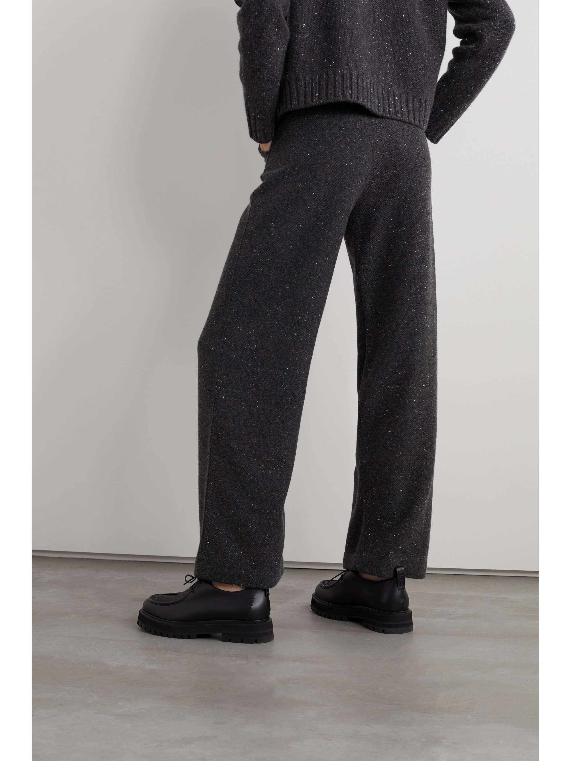 LORO PIANA Pontaccio cashmere wide-leg pants