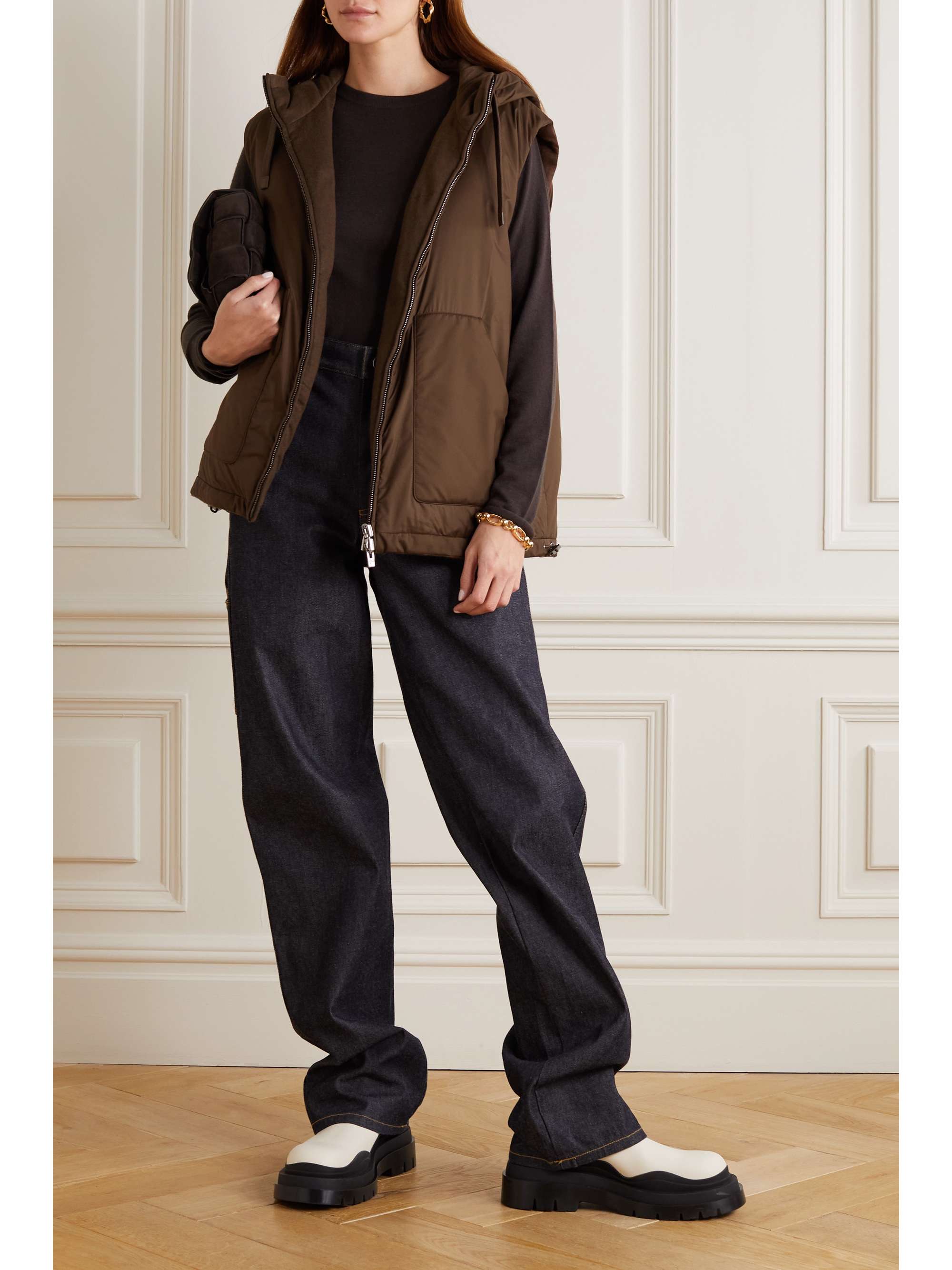 LORO PIANA Brant hooded shell down vest