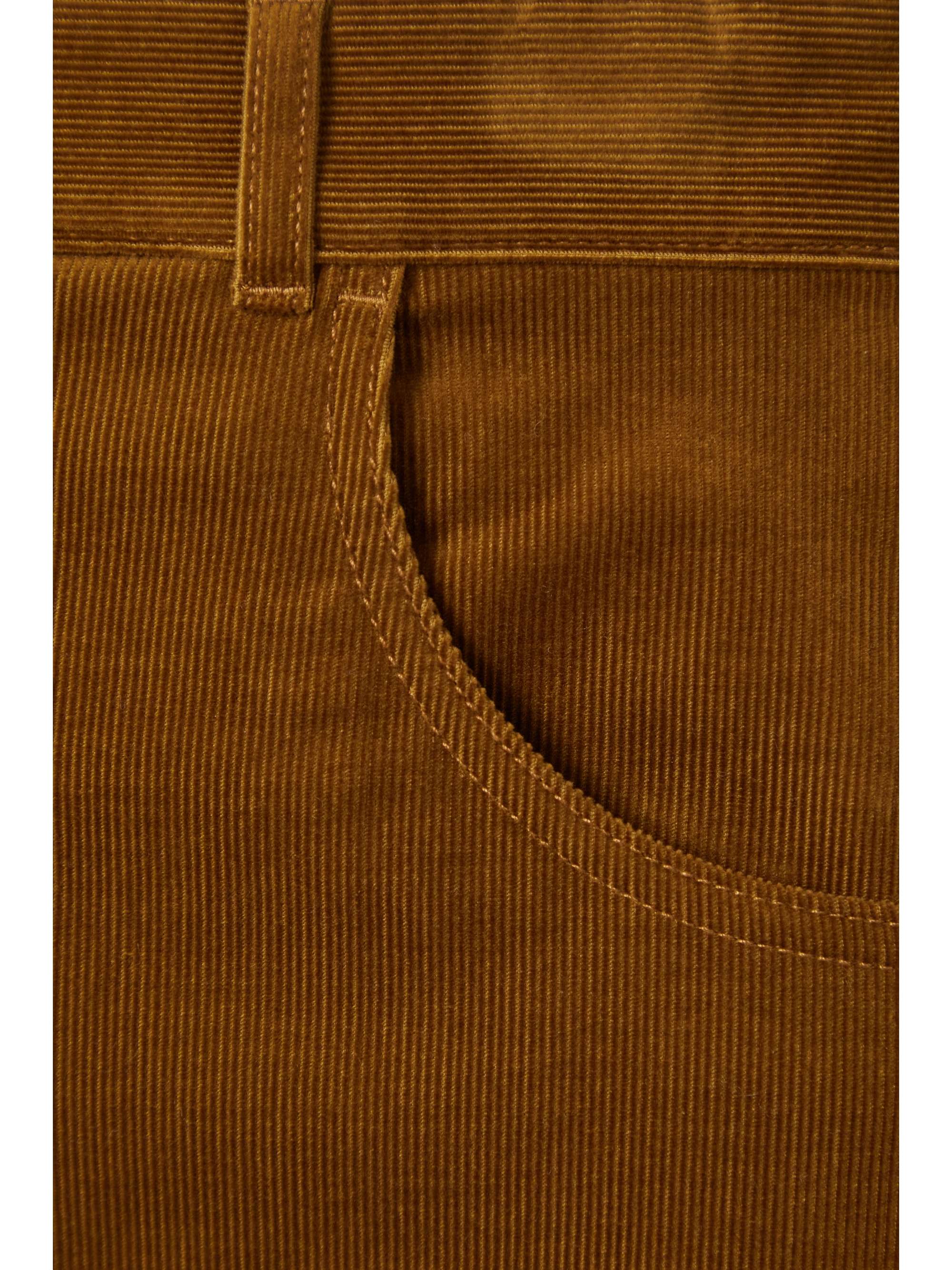LORO PIANA Cotton-blend corduroy straight-leg pants
