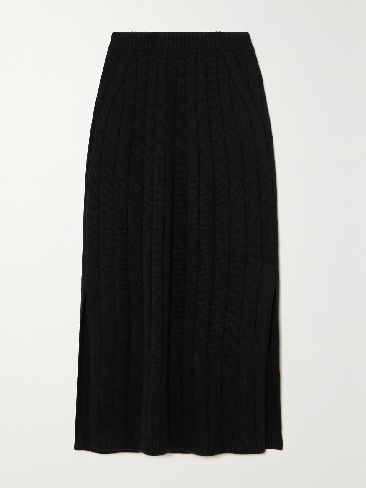 Duca D'Aosta Ribbed Cashmere Midi