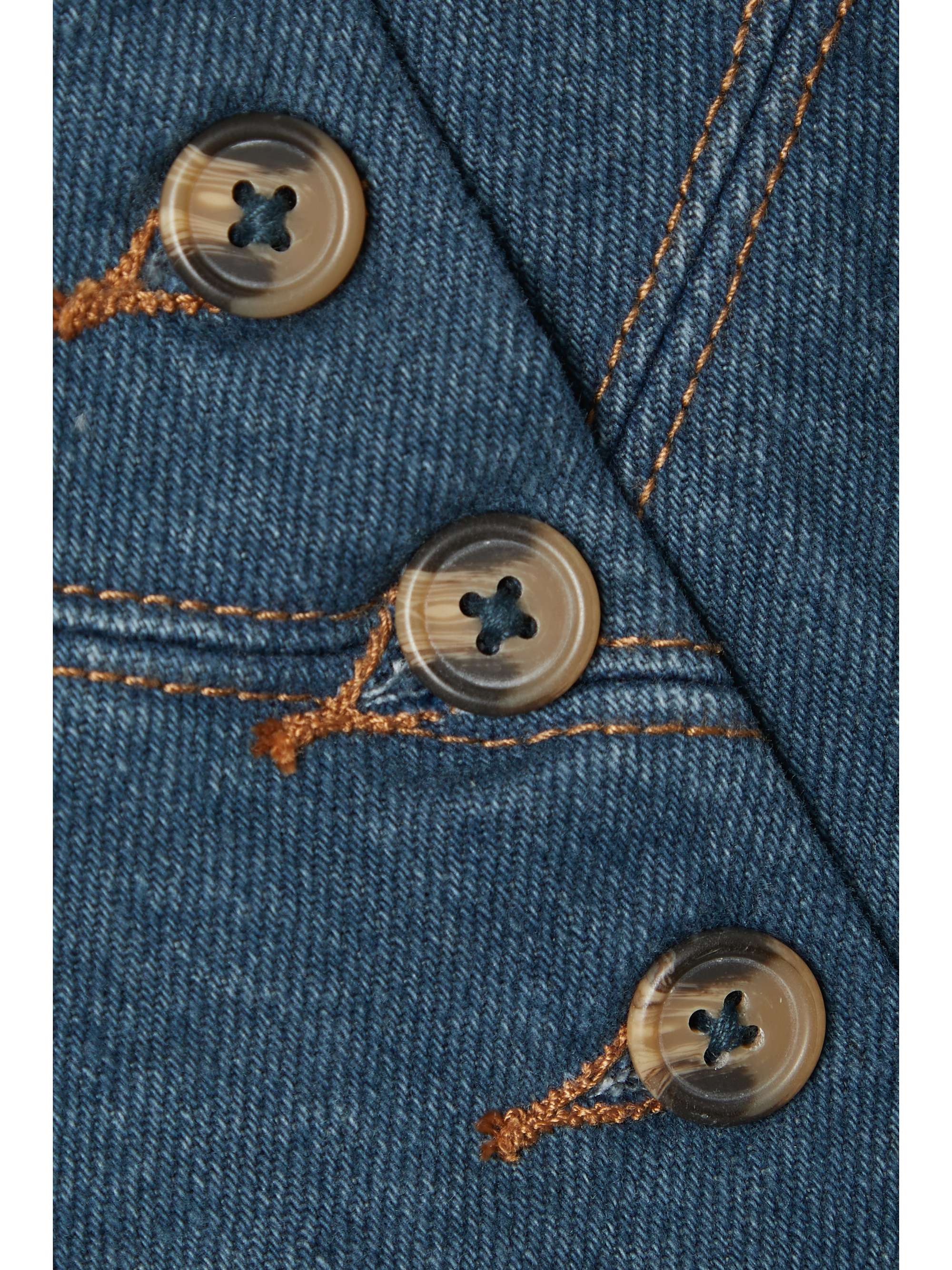 Blue Americano denim jacket | STILL HERE | NET-A-PORTER