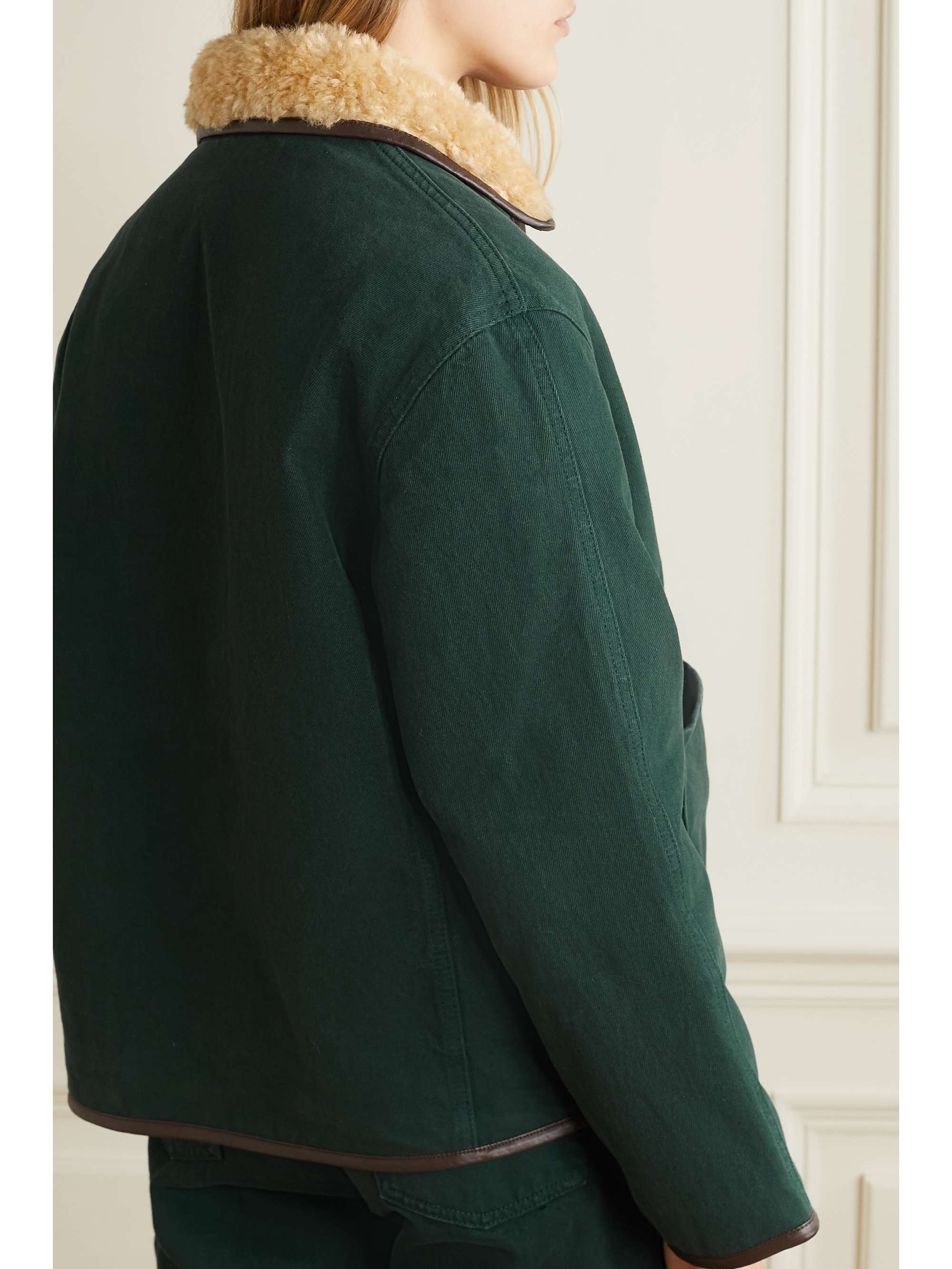 Emerald Townes reversible faux leather 