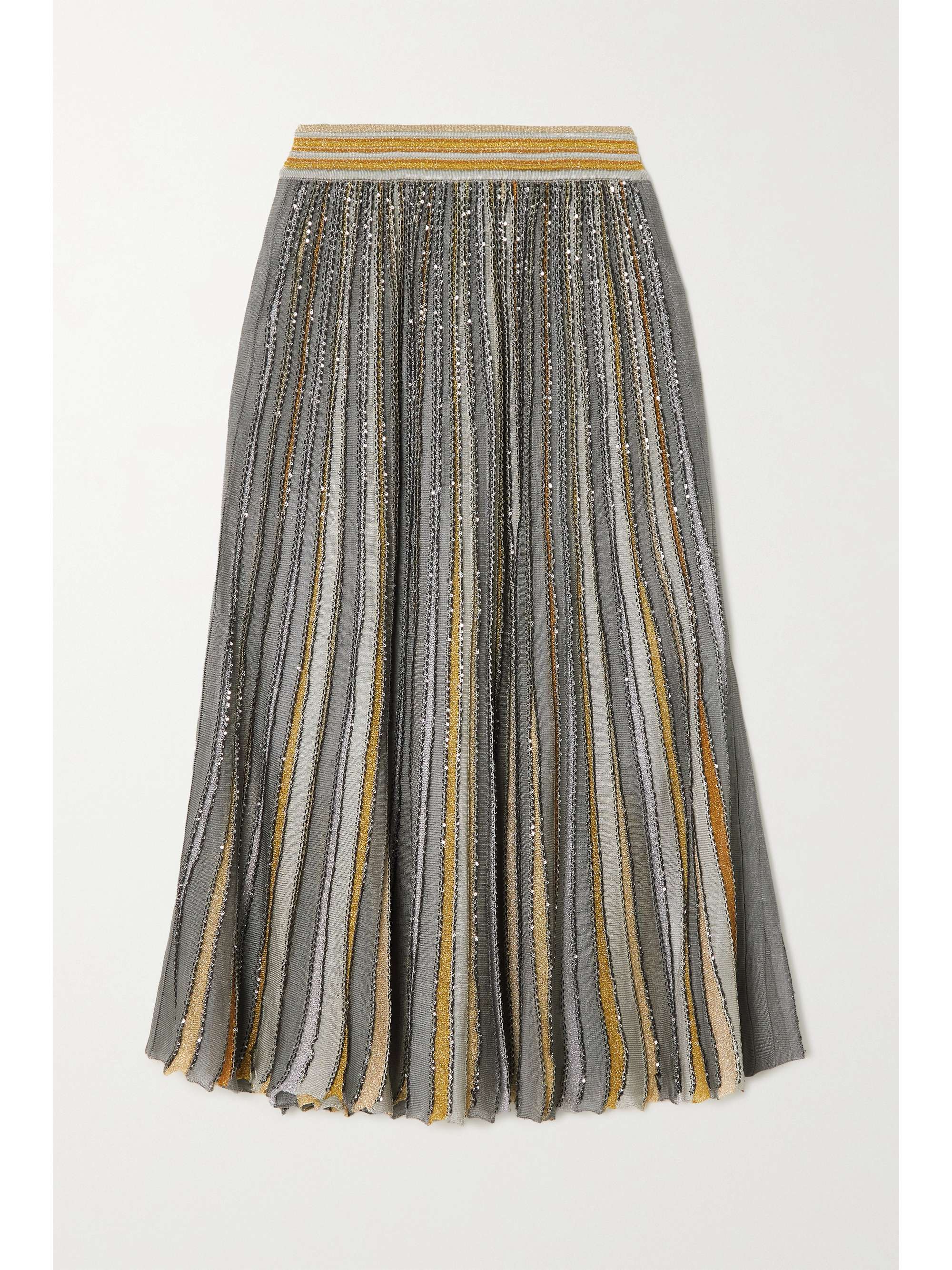 sequin knit skirt