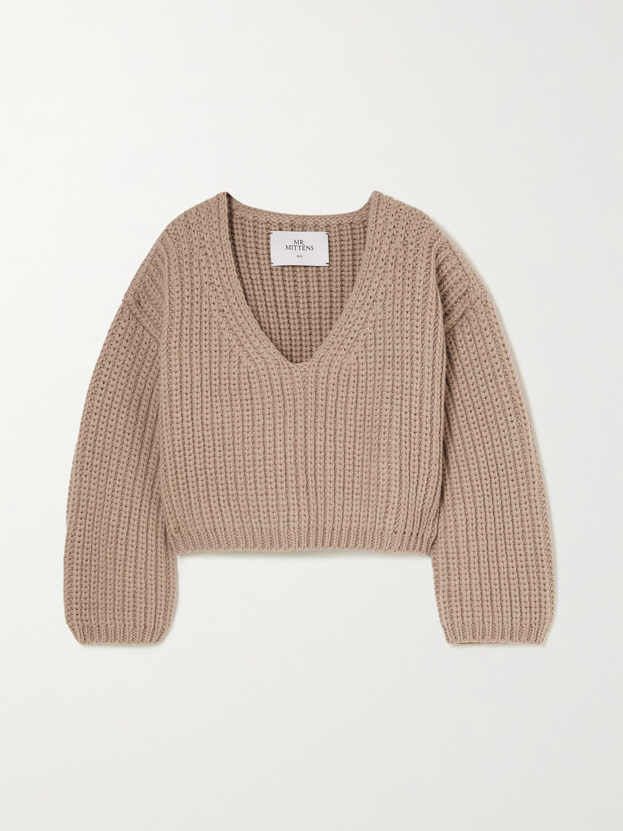 MR MITTENS Ribbed Wool Sweater
